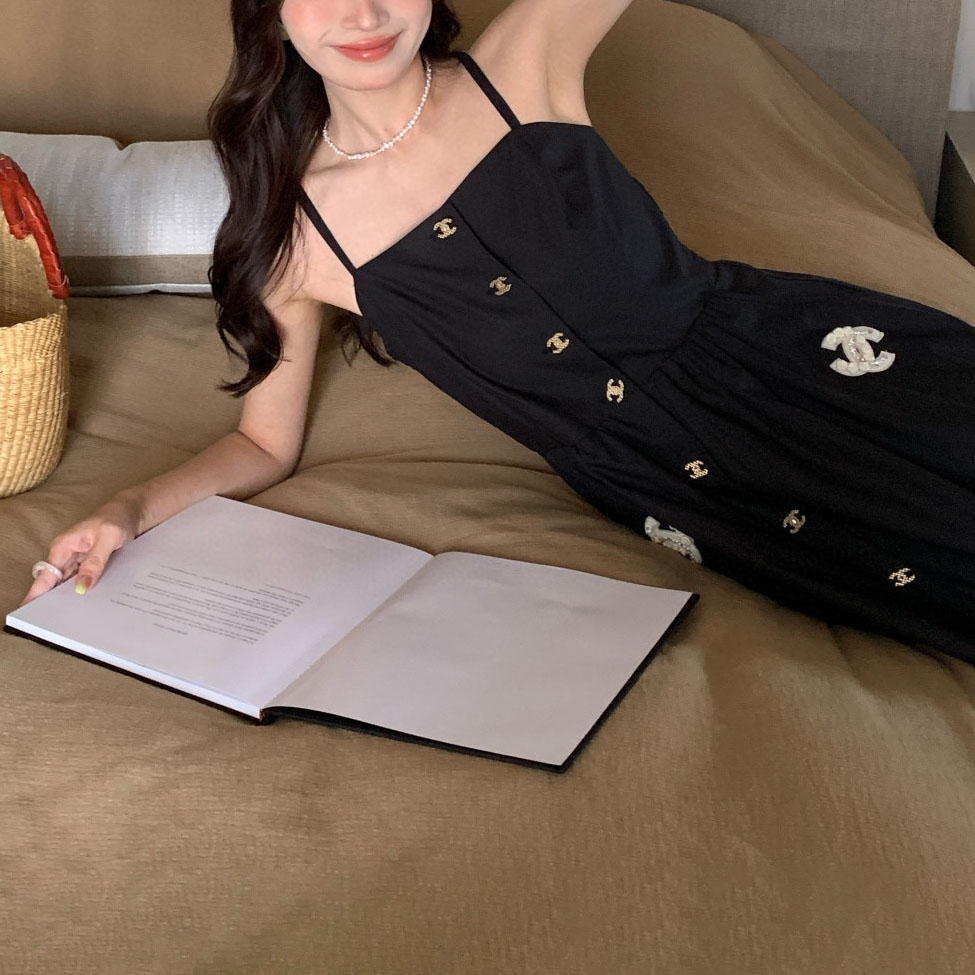 CH Strappy Maxi Dress FZN250537