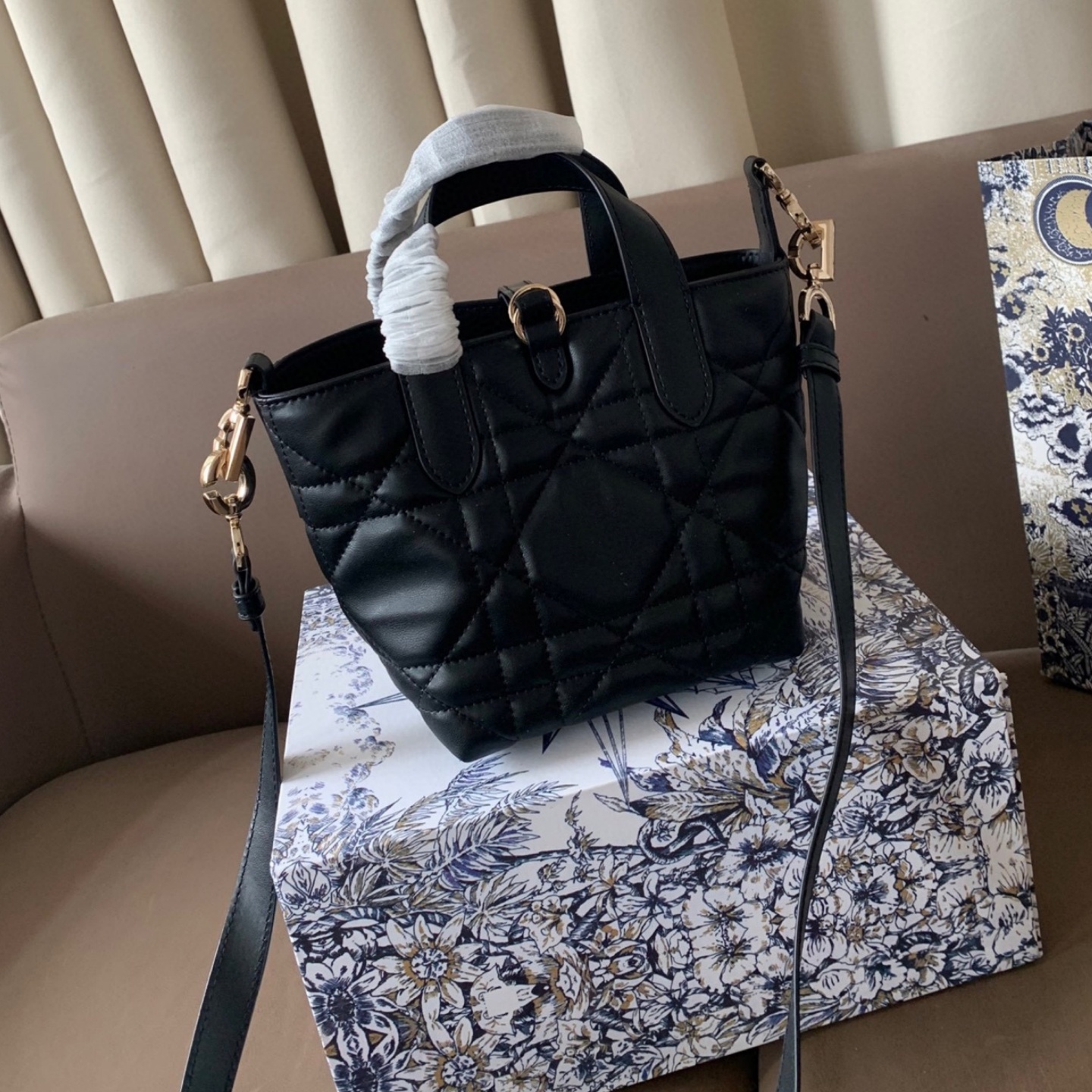 CD  Toujours Vertical Nano Tote Bag YV24060610