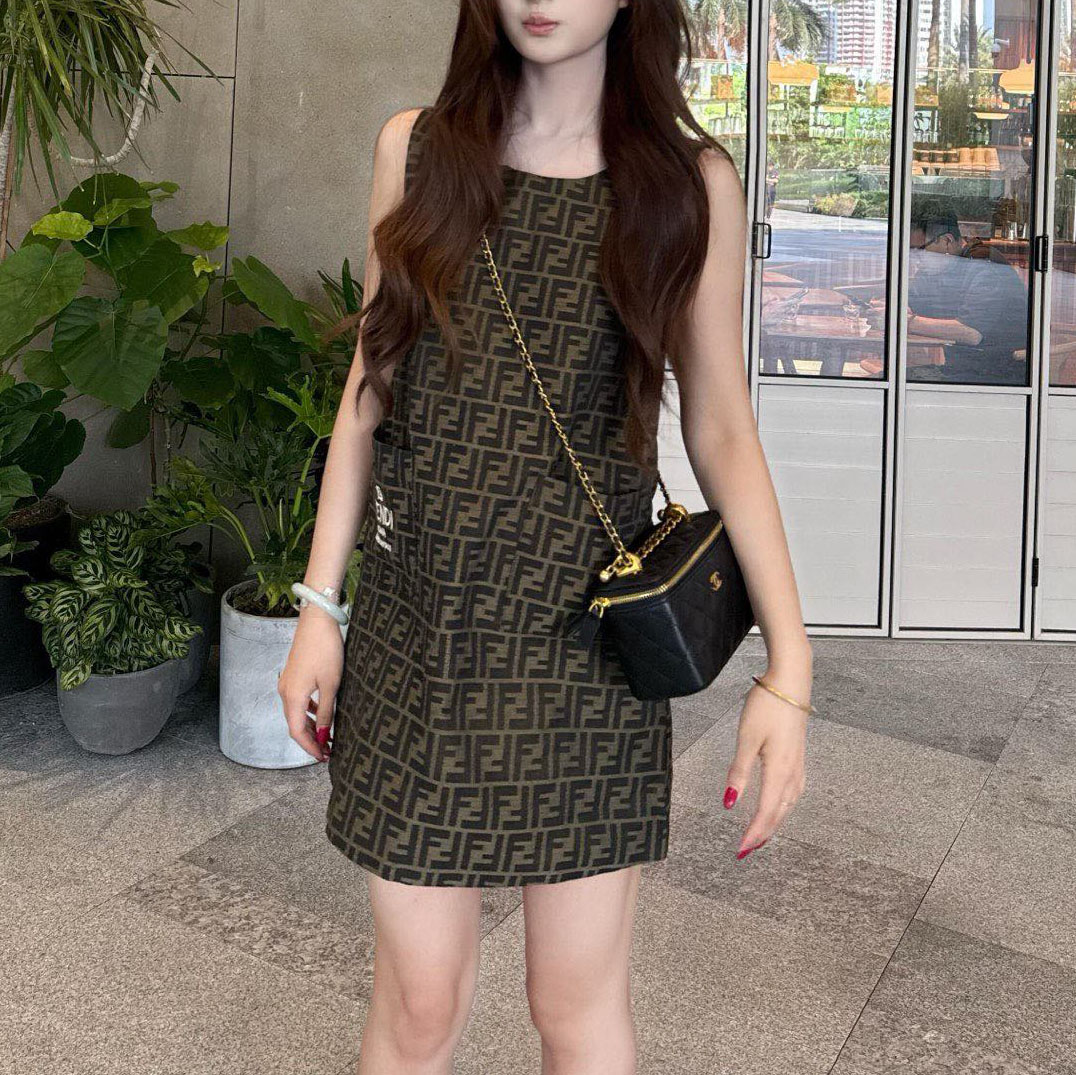 FD Chic Pinafore Dress FZN250518