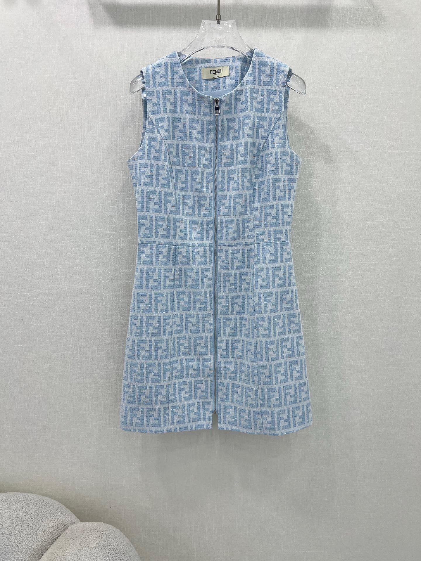 FD New Denim Pinafore Dress FZN250519