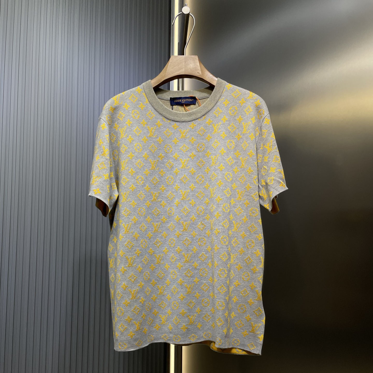 LV New Crewneck Knit Short-Sleeve Top DRJ250502