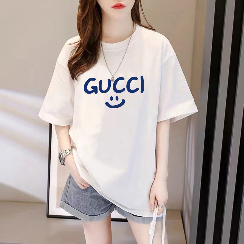 GG Smiley Face Crewneck Tee DRJ250508