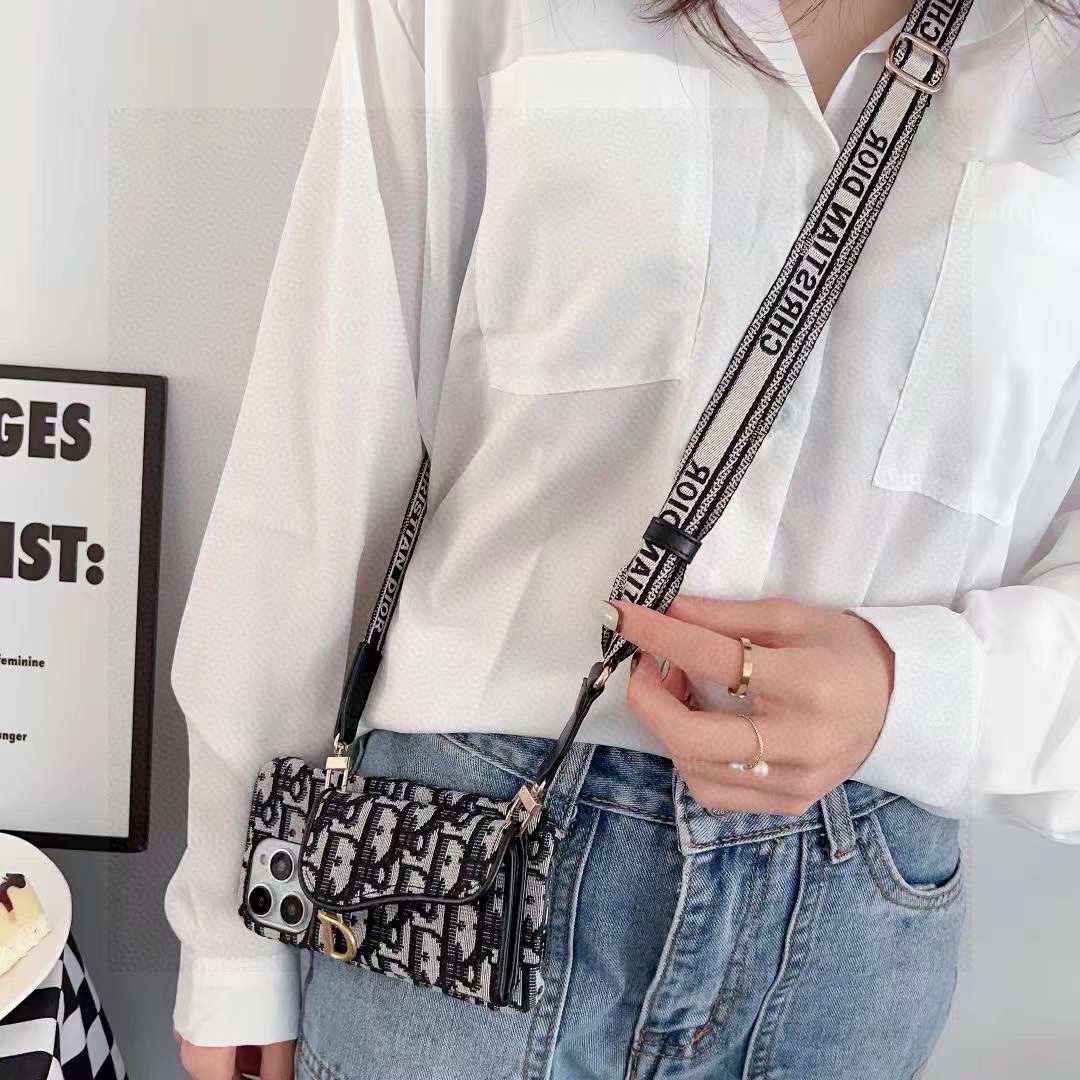 CD Monogram Saddle Series Phone Cases YV24061101