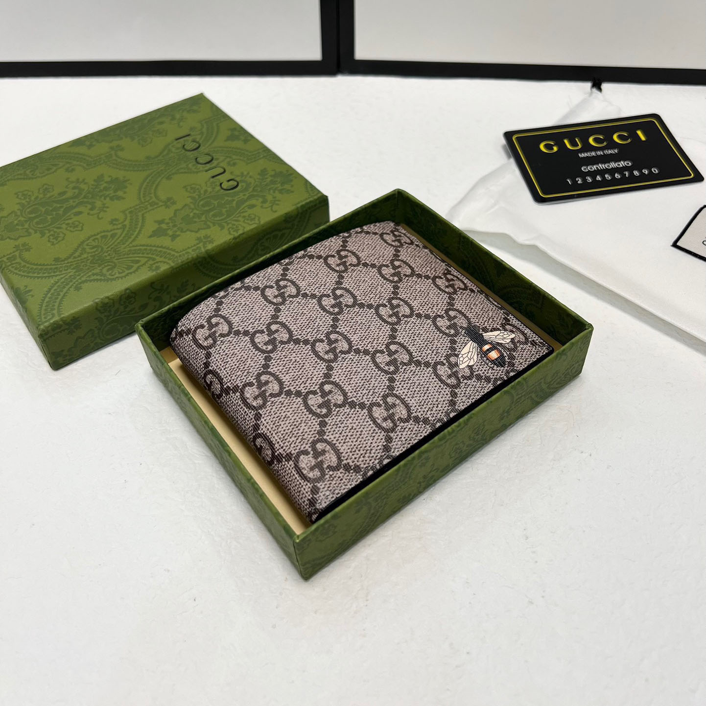GG Classic Bumblebee Wallet  BV250668