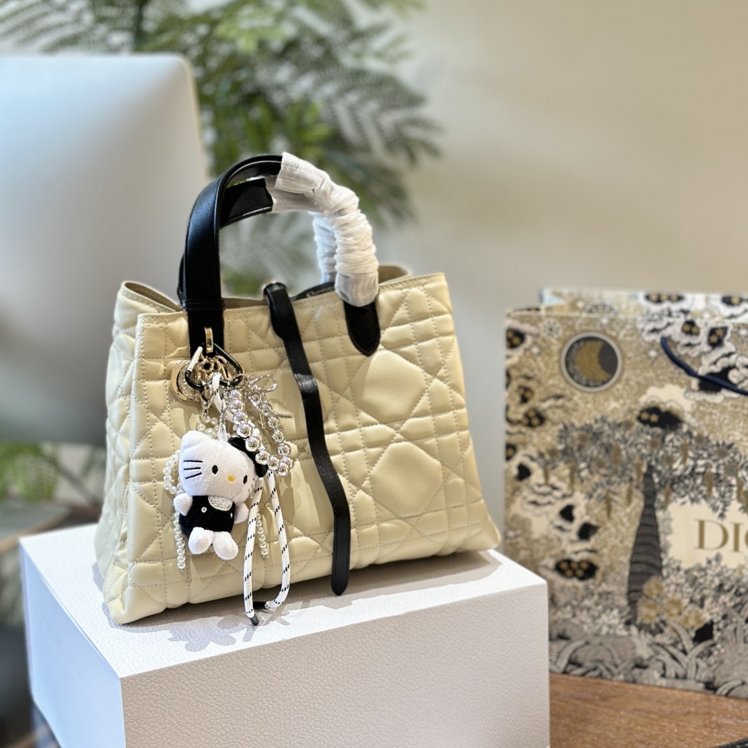 CD  Toujours Vertica lMedium Tote Bag YV24061201