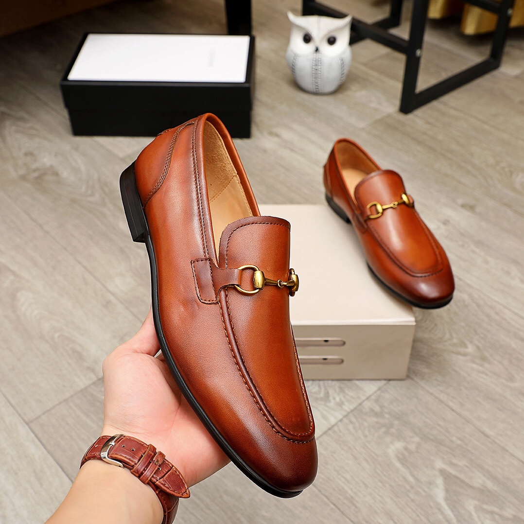 GG Horsebit Classic Leather Shoes BV250649