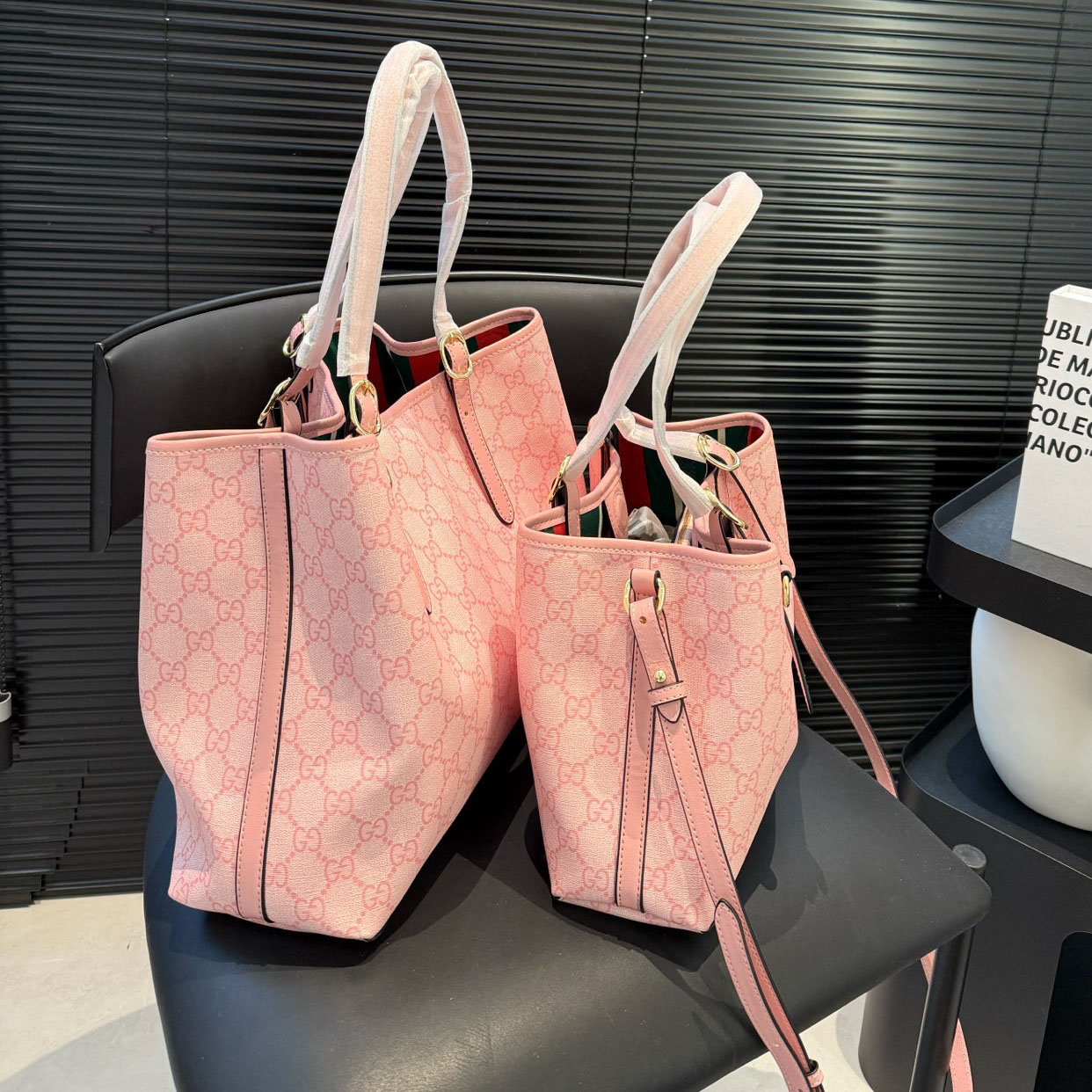 GG Emblem Series Tote Bag BV250602