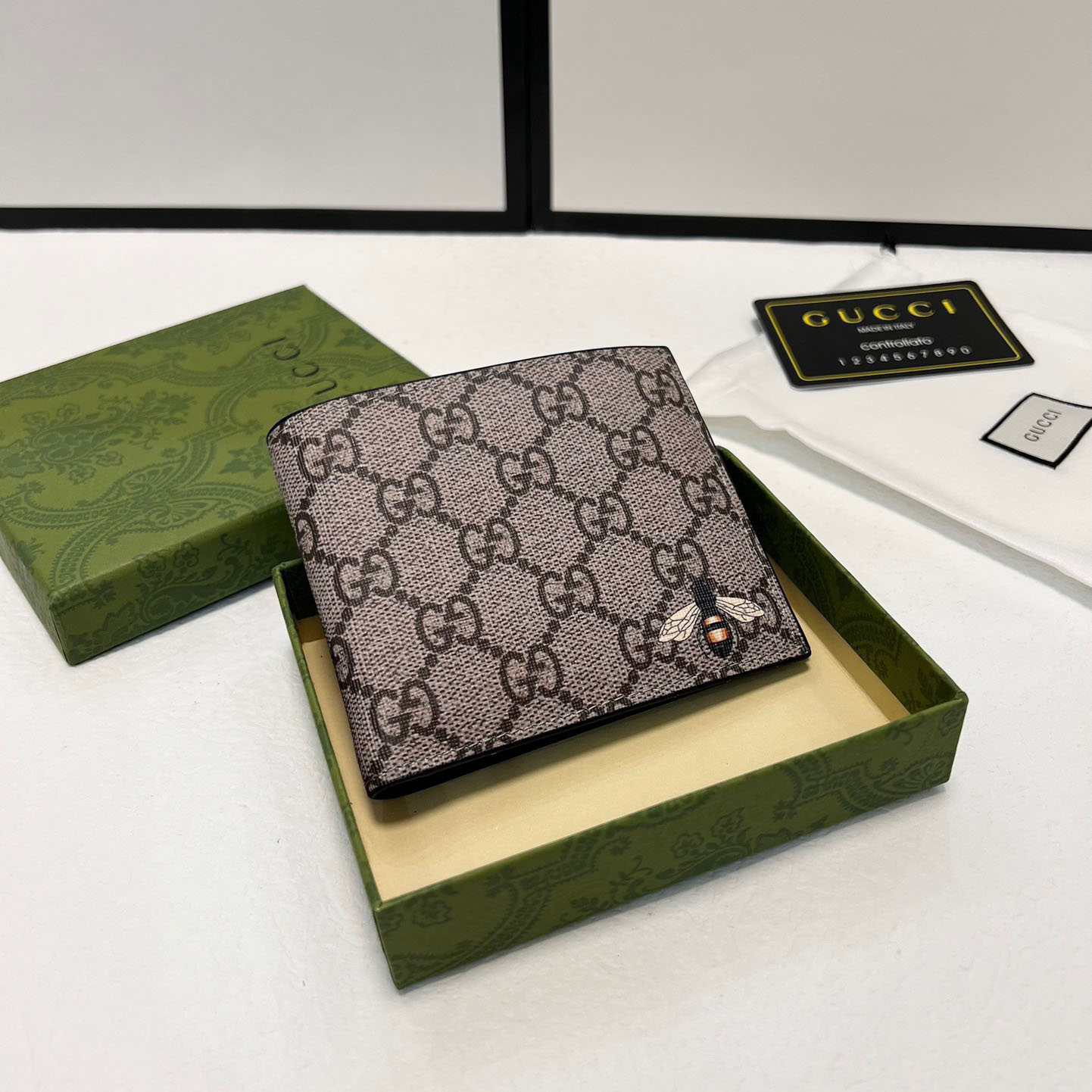 GG Classic Bumblebee Wallet  BV250668