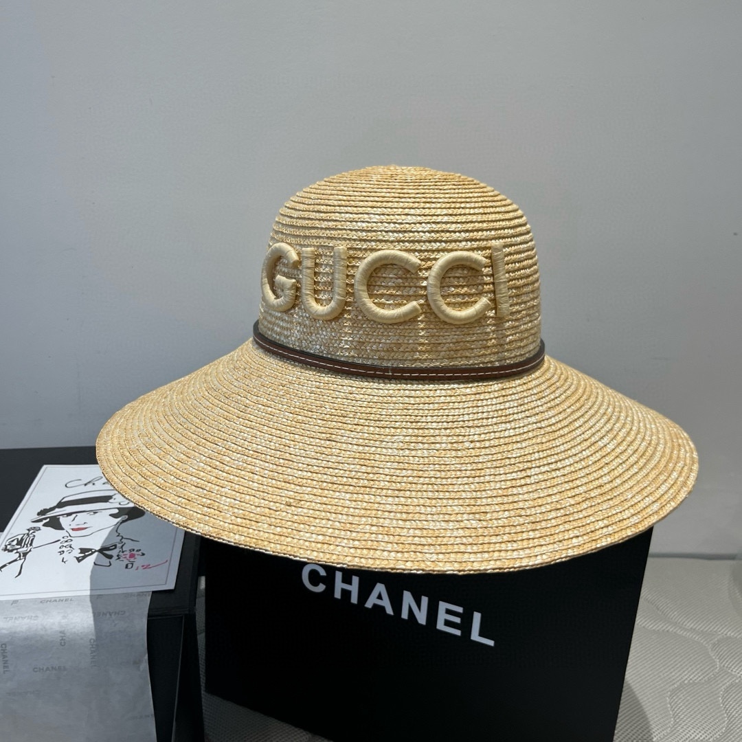 GG Wheat Straw Sun Hat BV250659