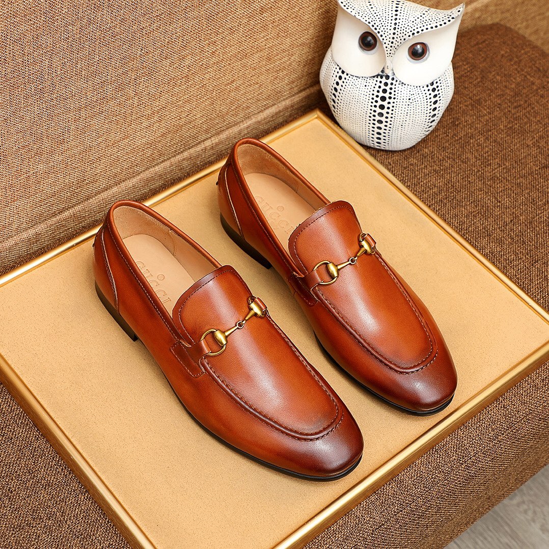 GG Horsebit Classic Leather Shoes BV250649