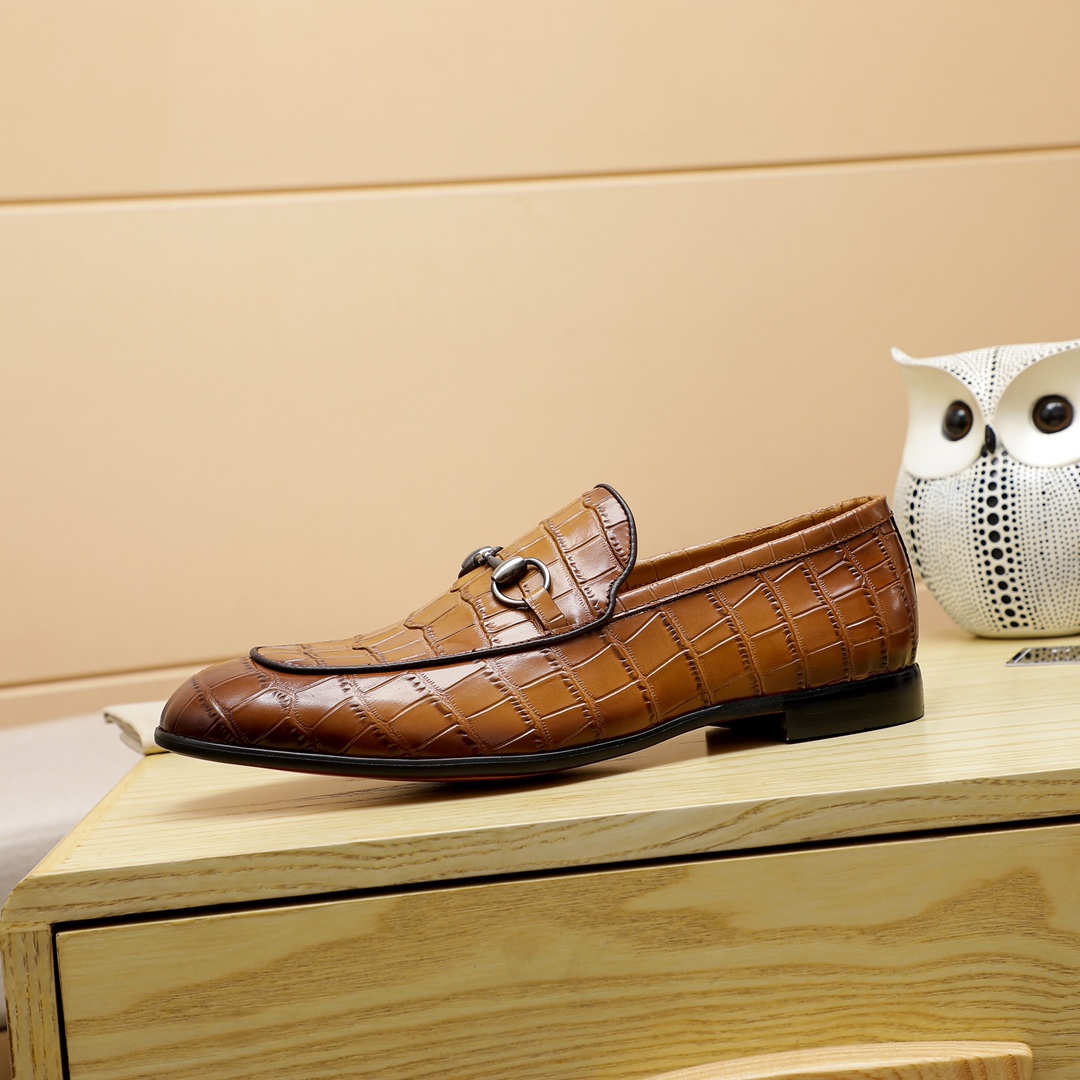 GG horsebit Leather Shoes BV250670