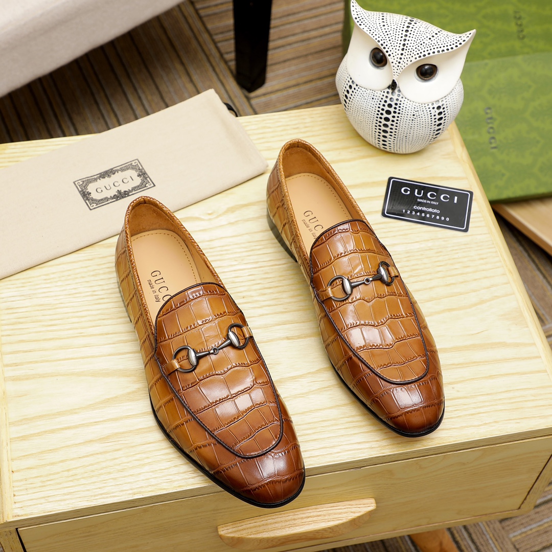 GG horsebit Leather Shoes BV250670