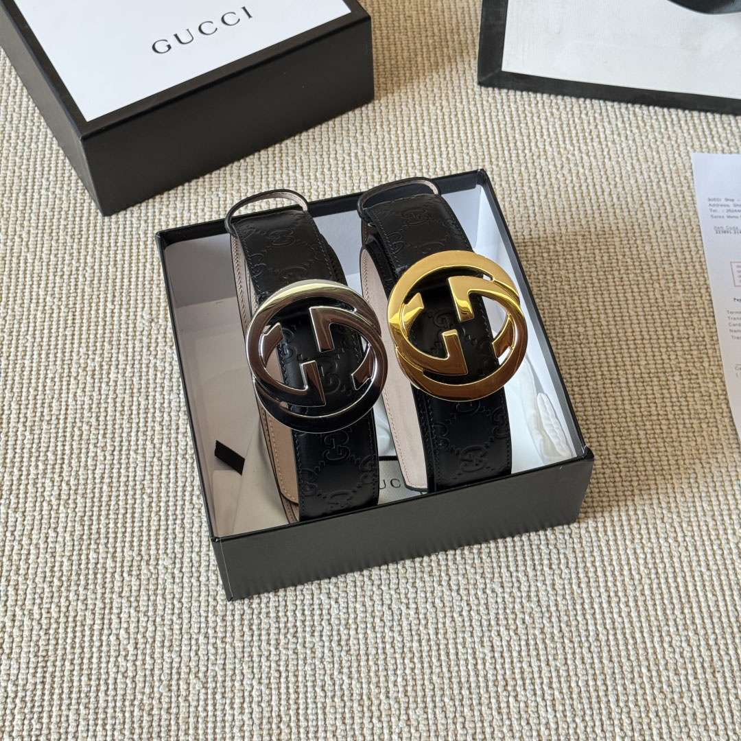 GG Interlocking Double G Buckle Belt BV2506109