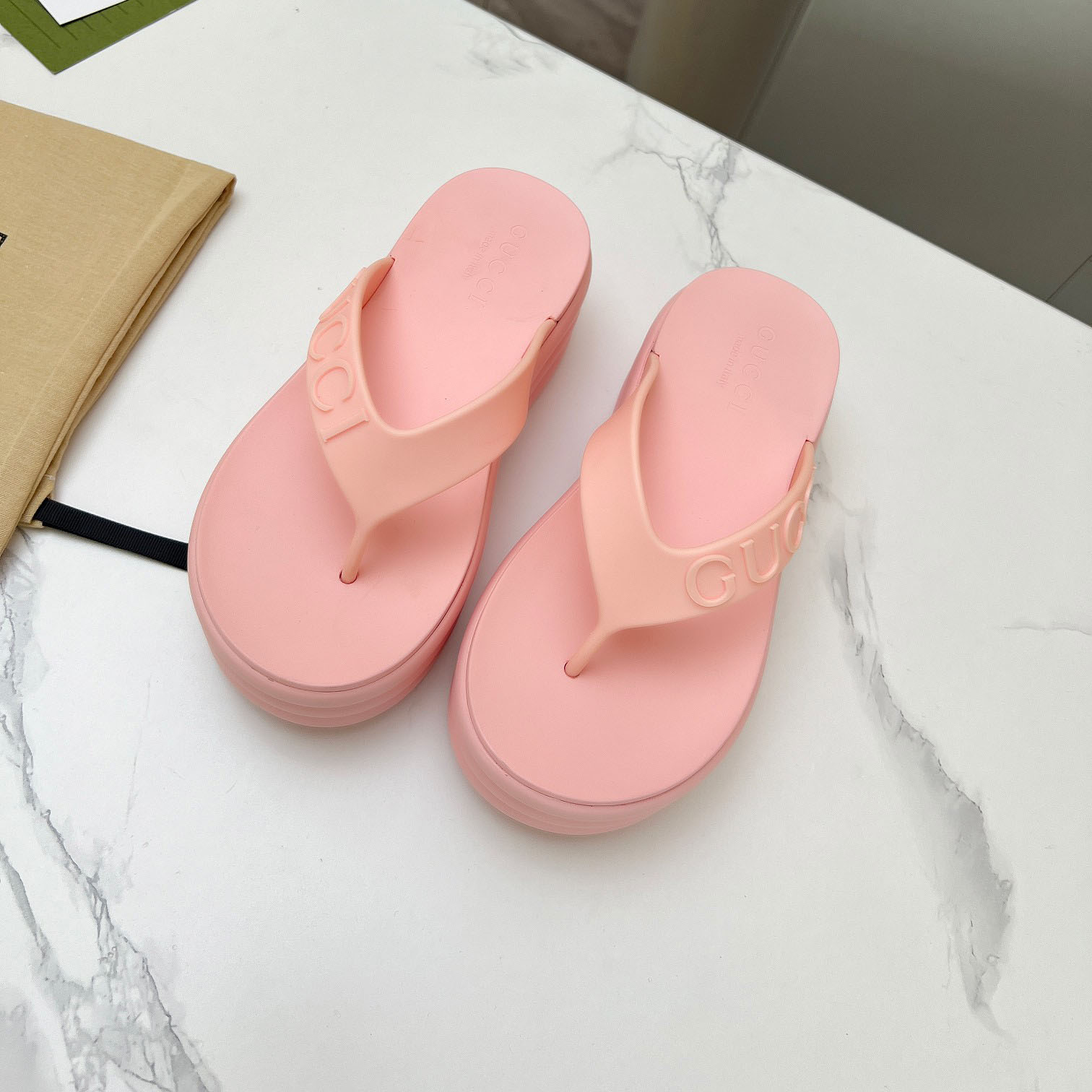 GG Women's Fashion Platform Herringbone Shoes BV2506101