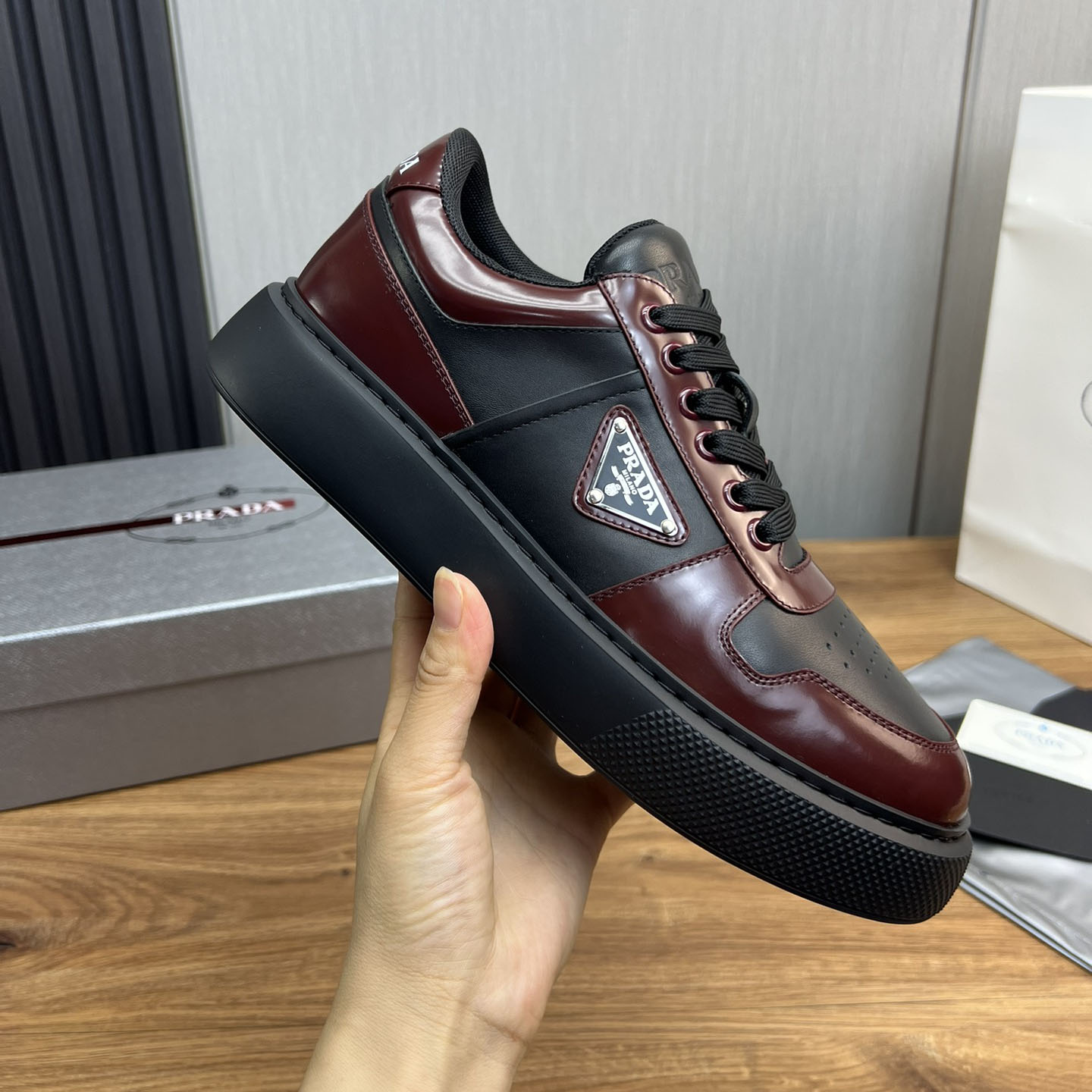 PRA Men’s Flat Sports Sneakers Ev25061074