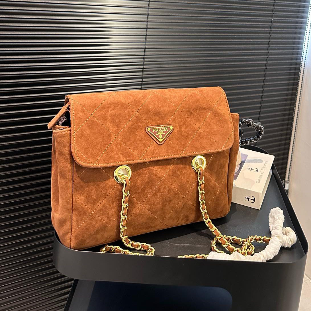 PRA Suede Tote Ev25061041