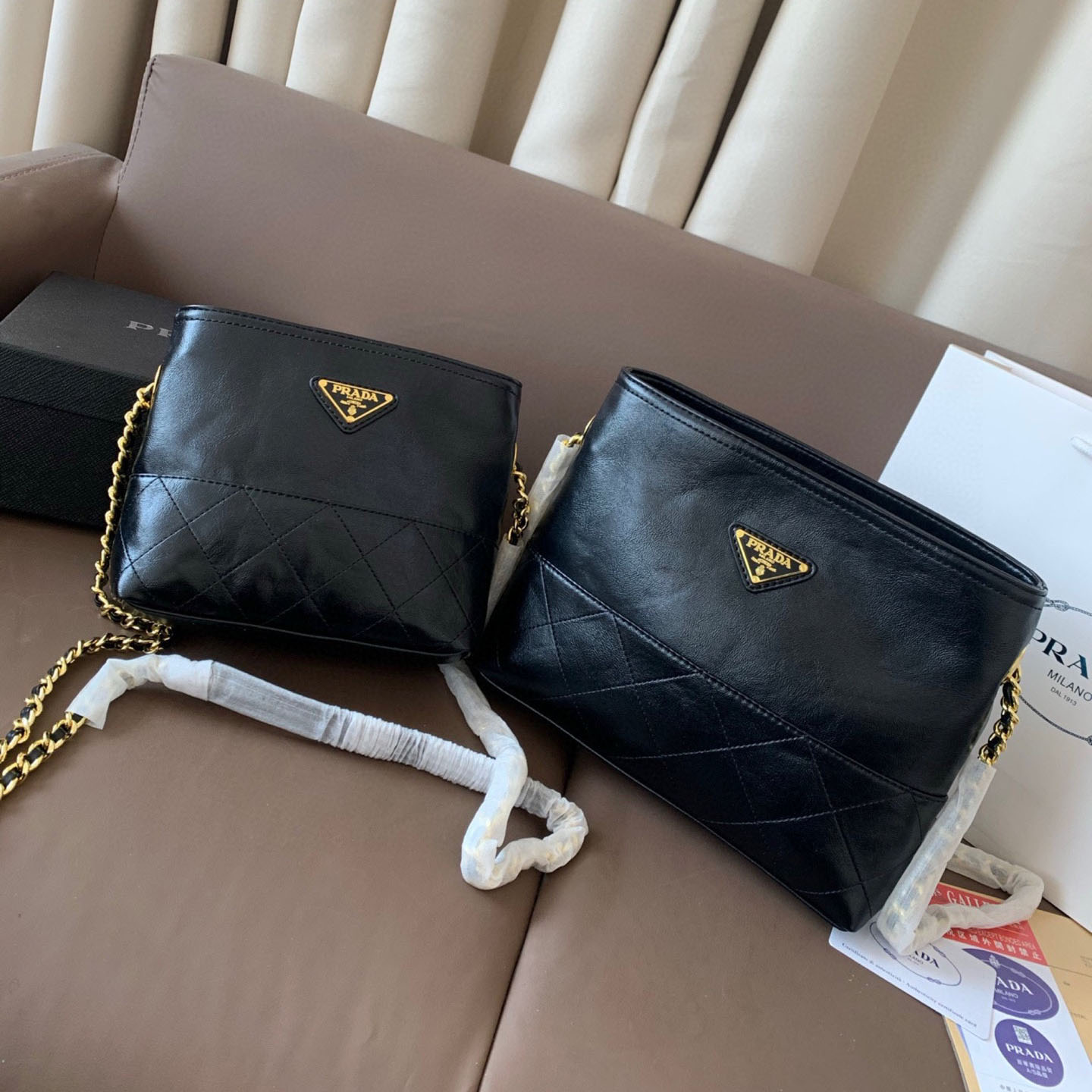 PRA Shoulder Chain Bag Ev25061011