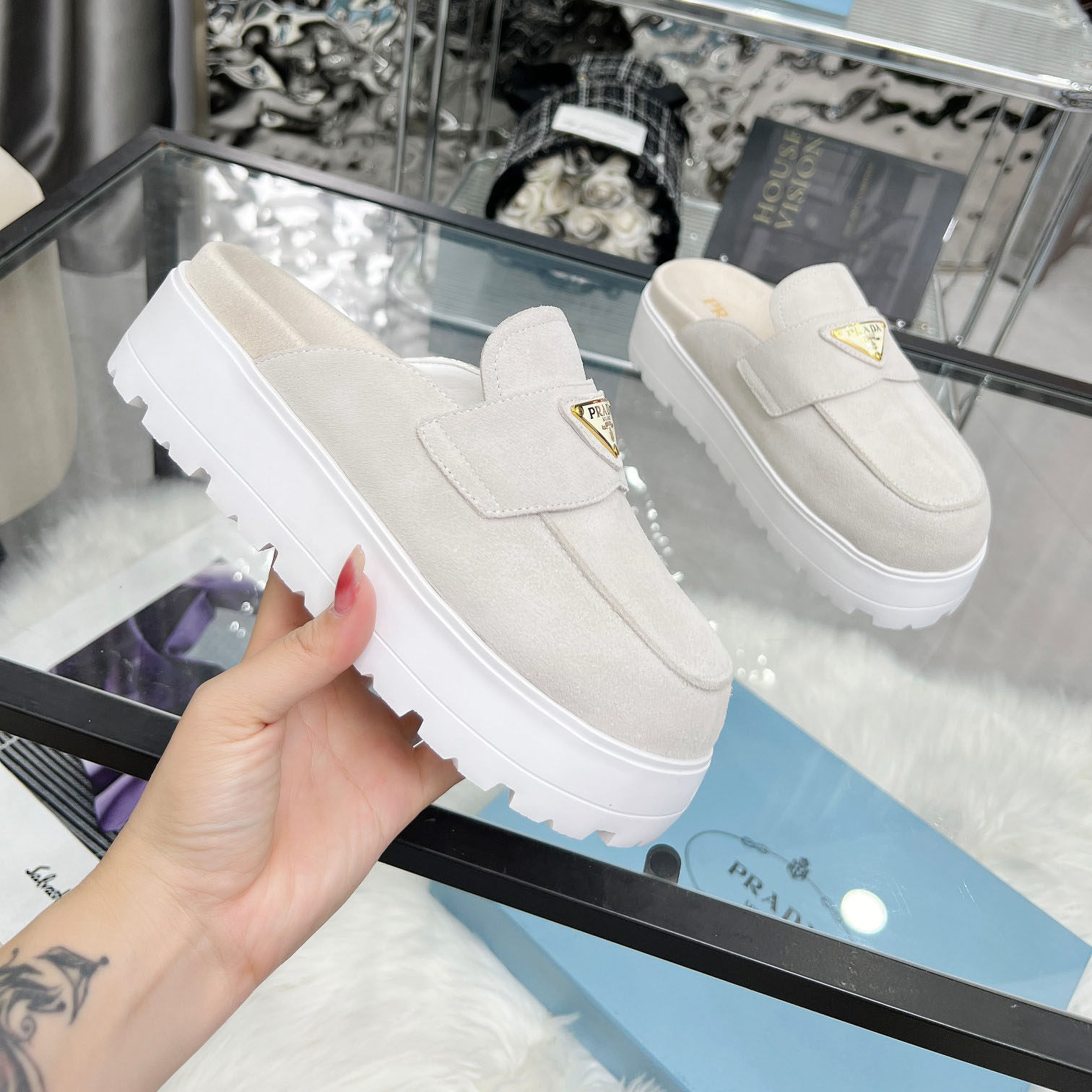 PRA Women's Platform Mules Ev25061068