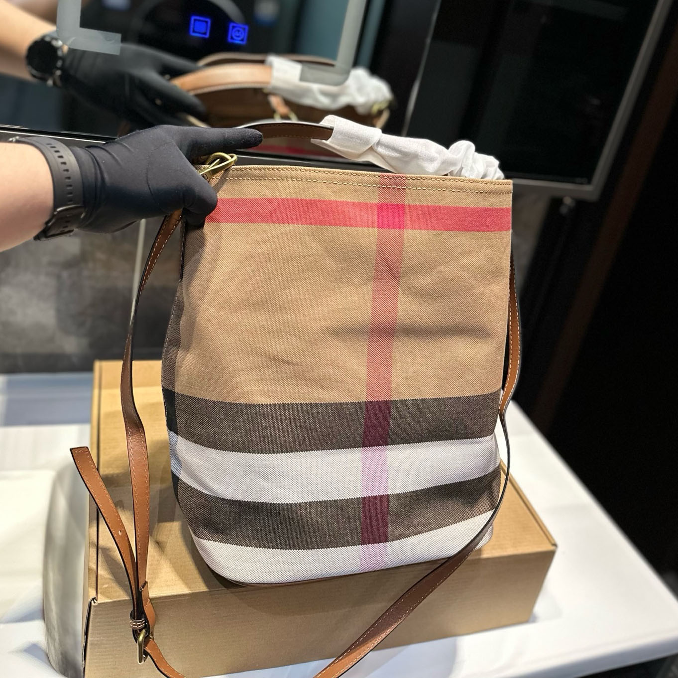 Bur Canvas Tote Bag Ev25061146