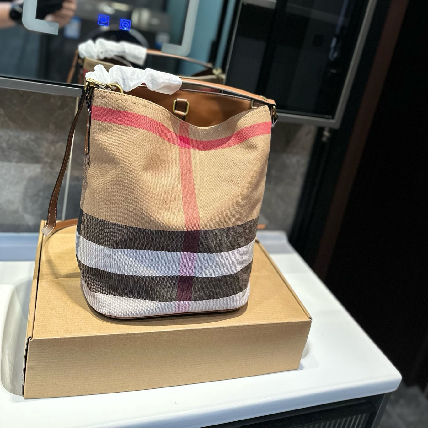 Bur Canvas Tote Bag Ev25061146