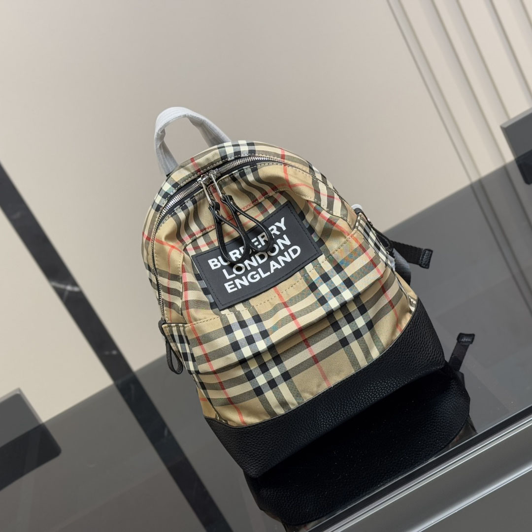 Bur Checkered Backpack Ev25061156