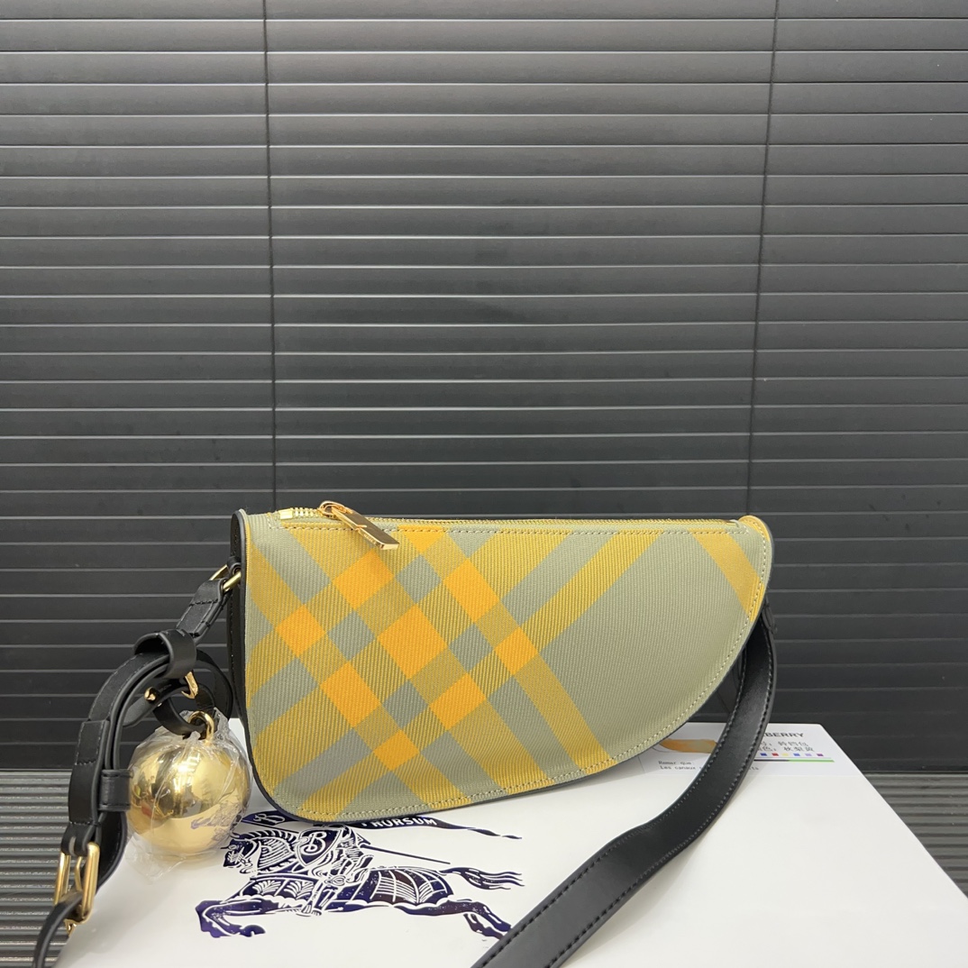 Bur Checkered Crossbody Bag Ev25061170