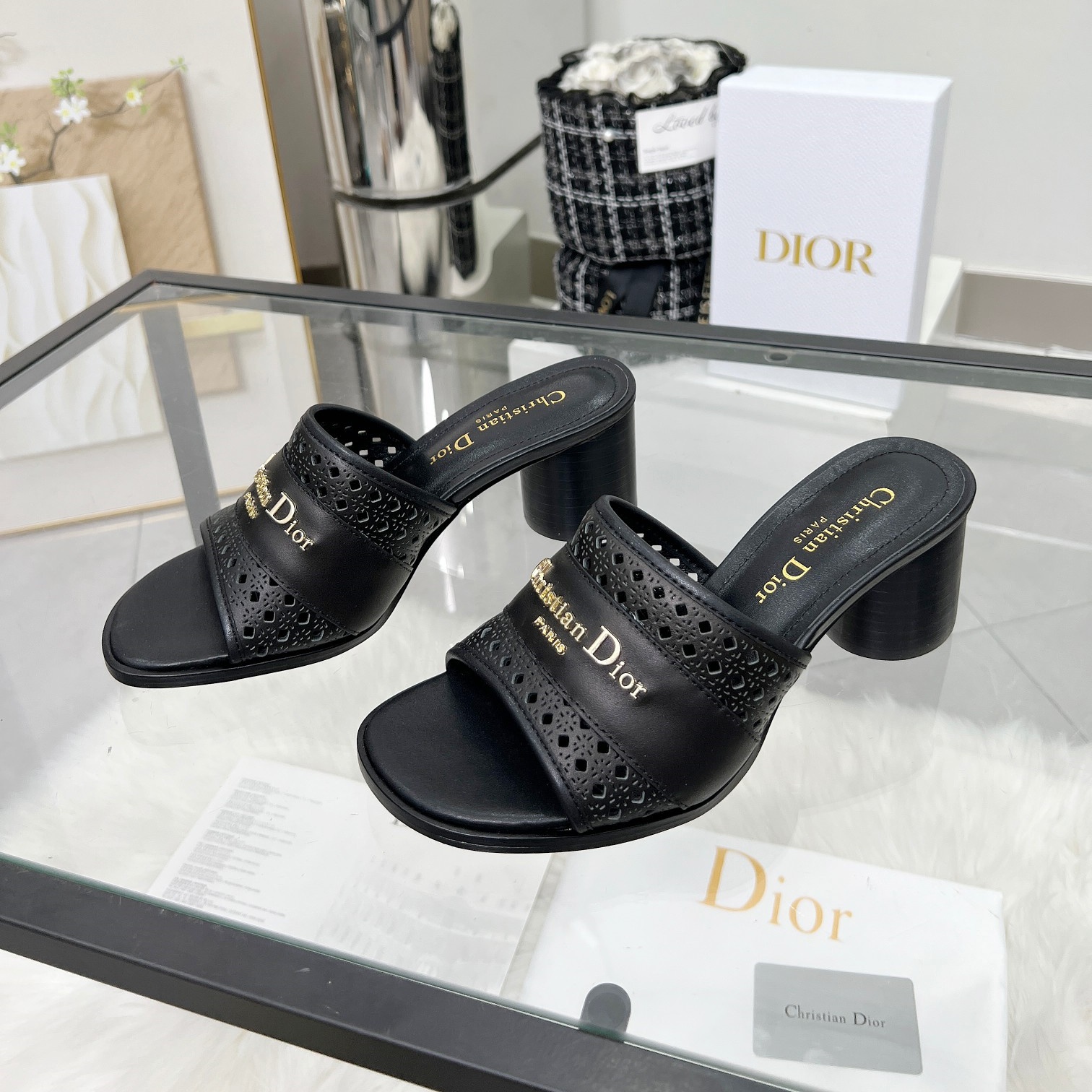 CD D-Lane Heeled Slide YV24061506