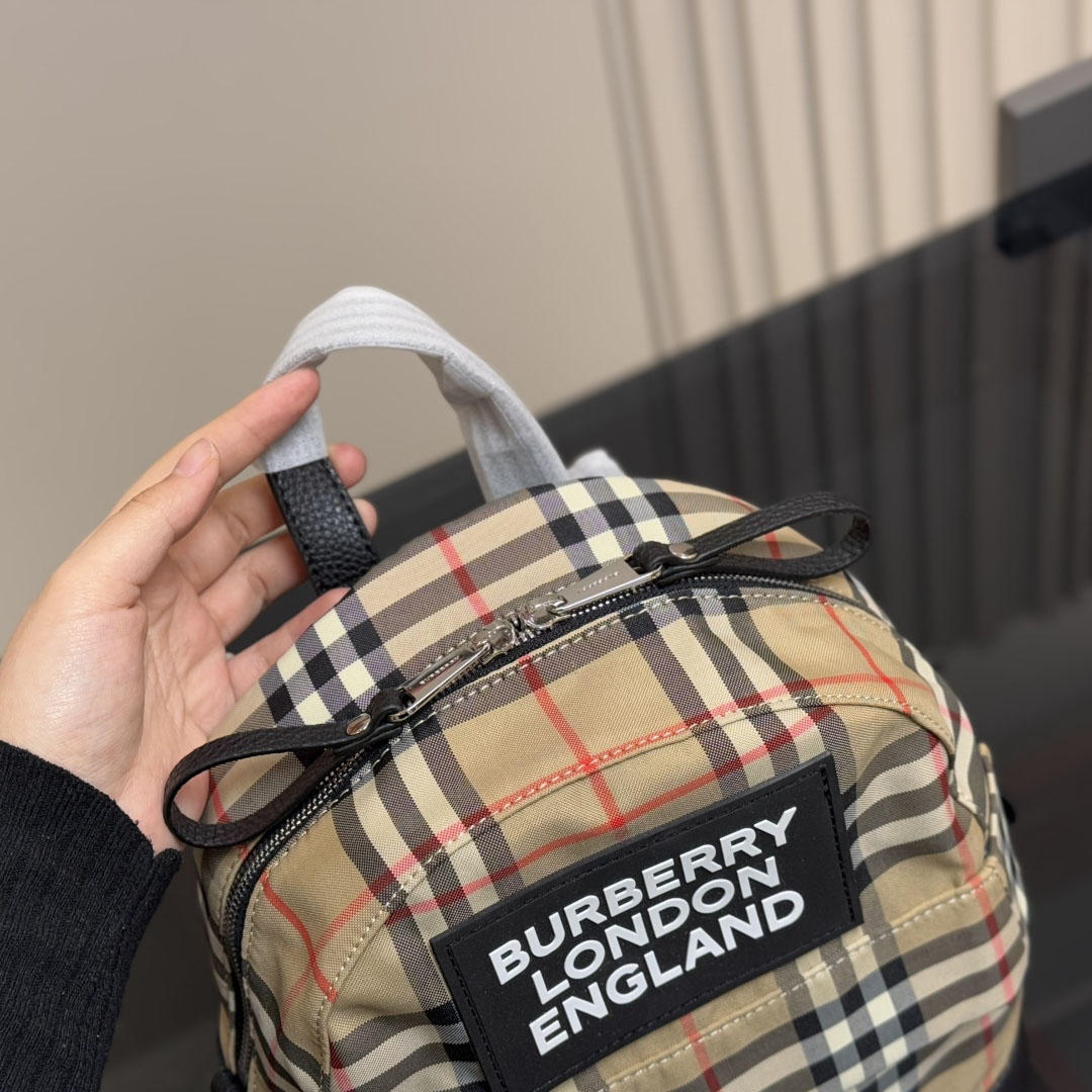 Bur Checkered Backpack Ev25061156
