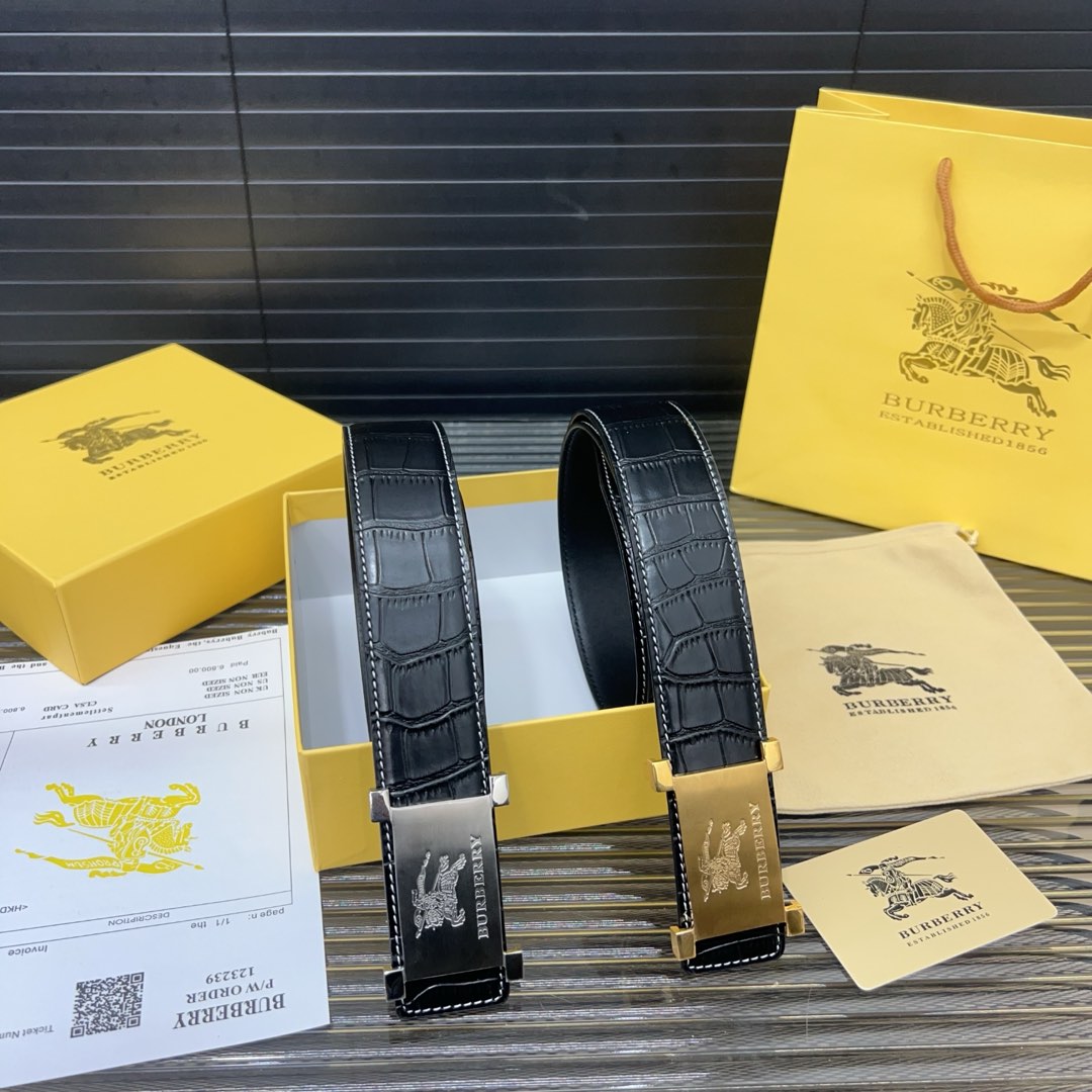 Bur Men's Cowhide Belt Ev25061162