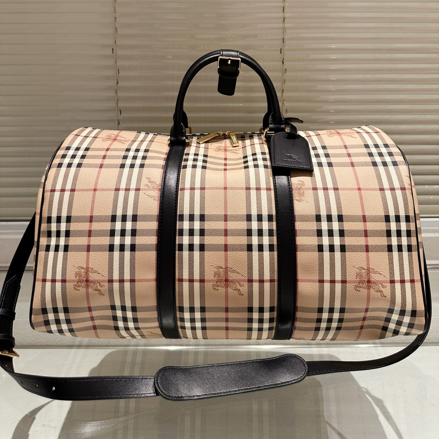 Bur Warhorse Plaid Travel Bag Ev25061101