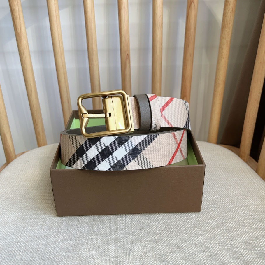 Bur Fashion Reversible Leather Belt Ev25061209