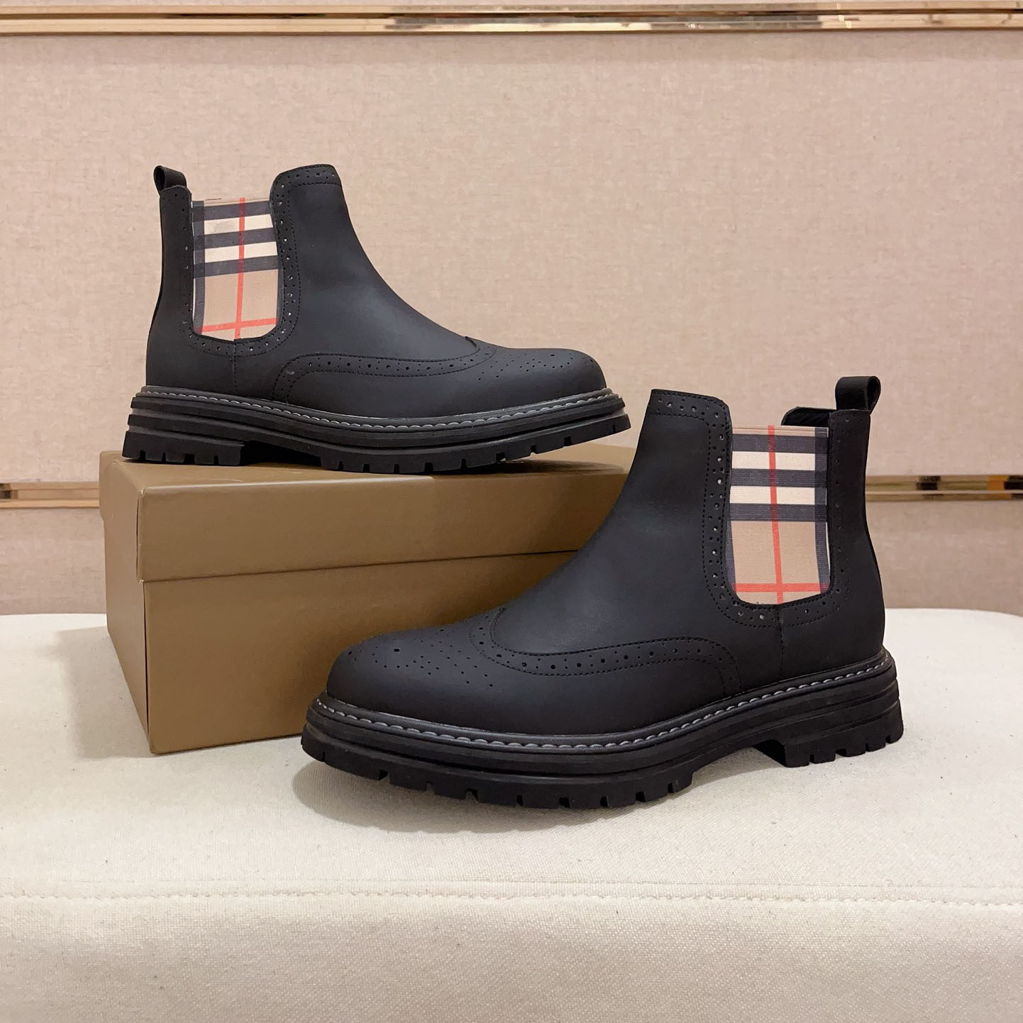 Bur Men's Casual Short Boots Ev25061223