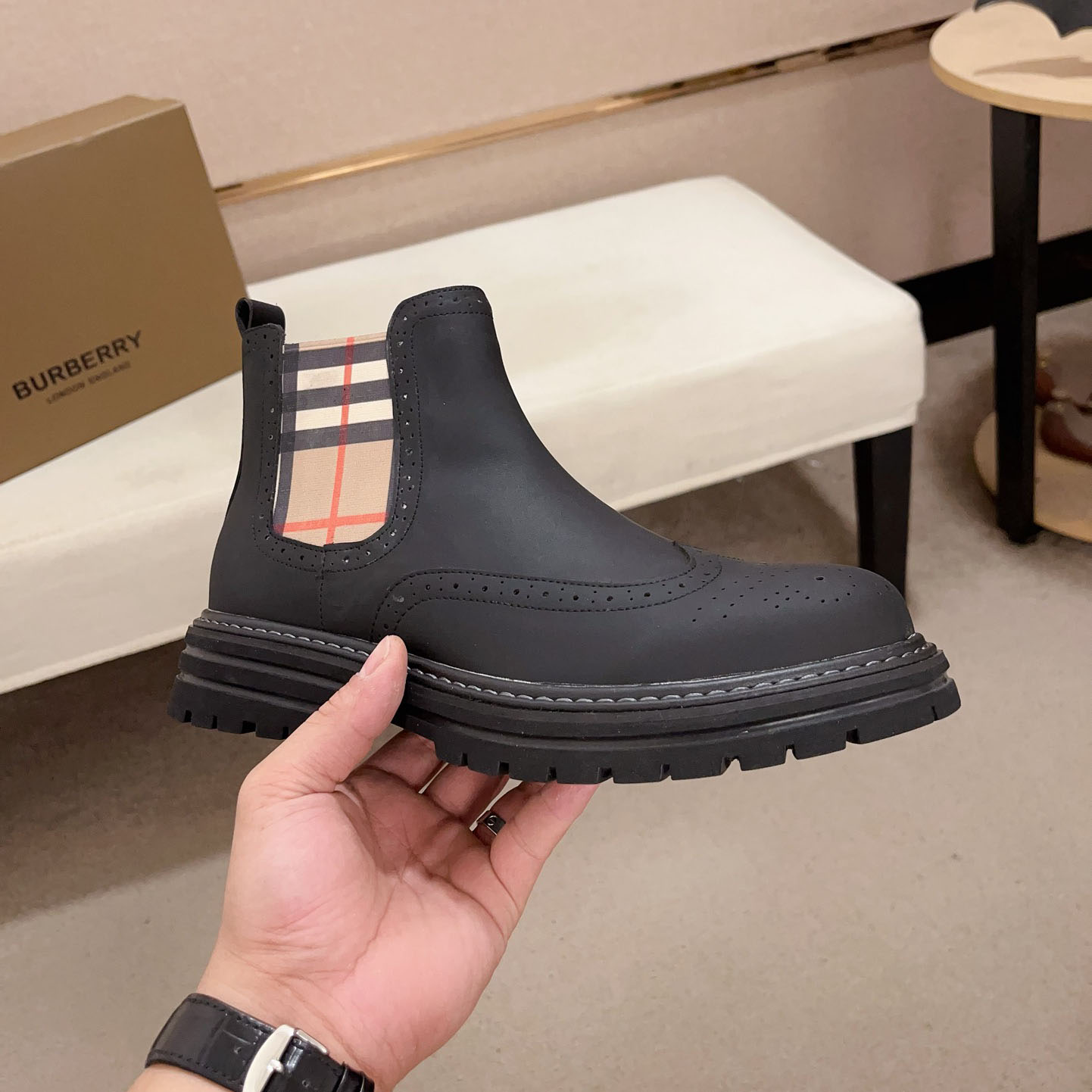 Bur Men's Casual Short Boots Ev25061223