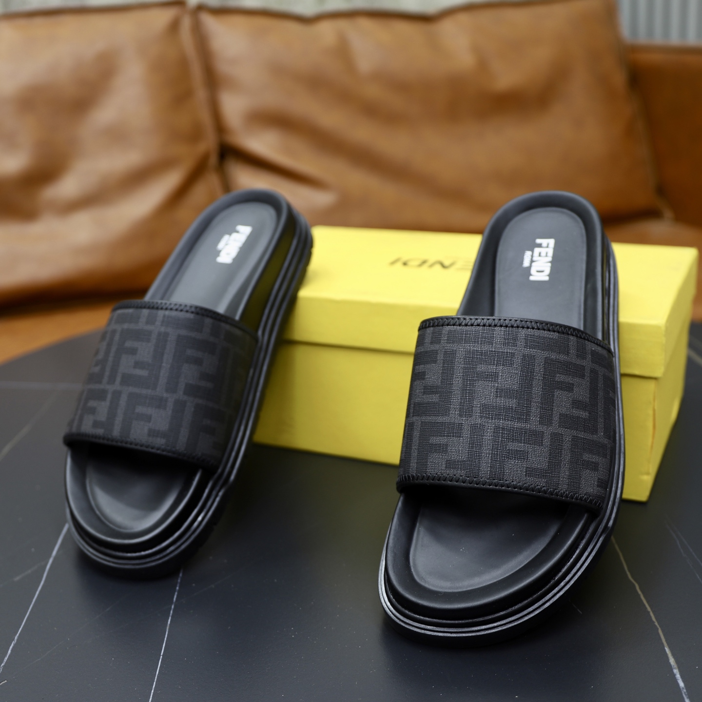 FD Men's Flat Sandals Lh250613100