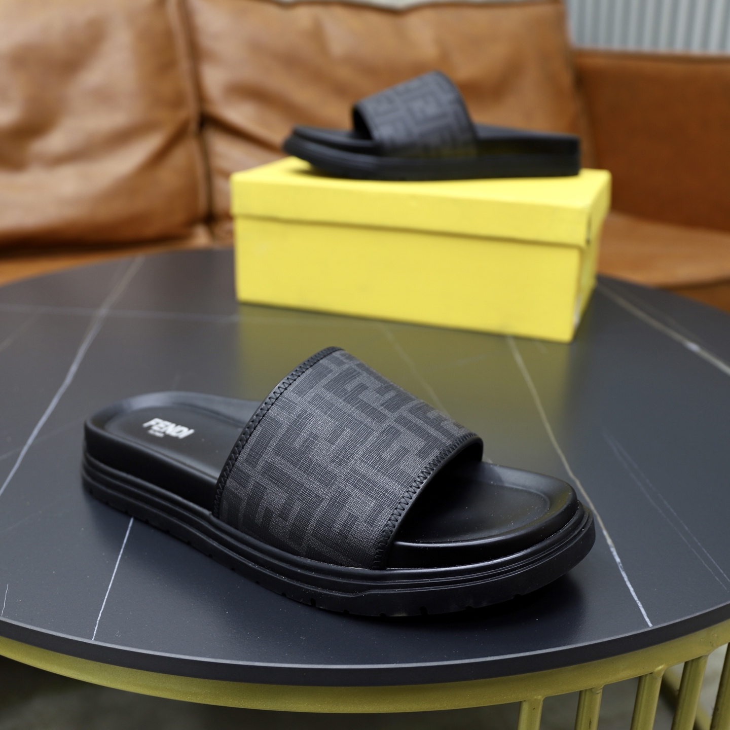 FD Men's Flat Sandals Lh250613100