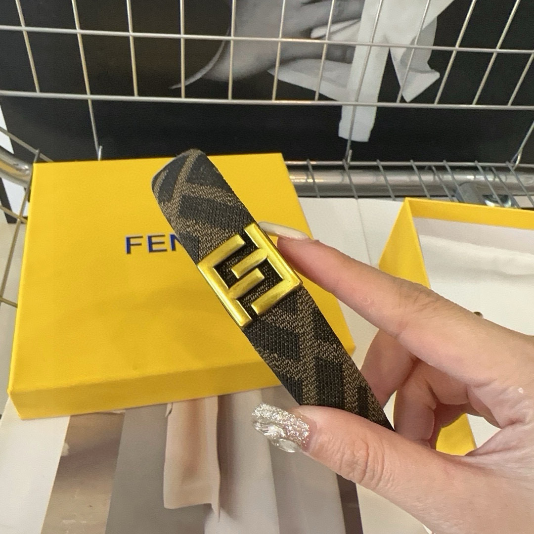 FD Classic Double F Headband Lh25061349