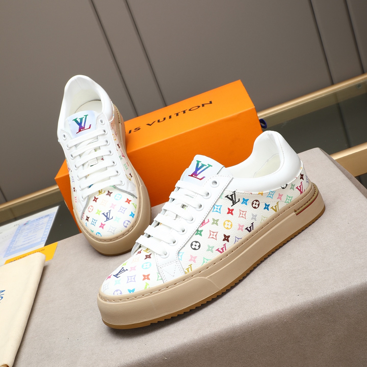 LV×TM Fashionable Classic Monogram Sneakers YV24061721