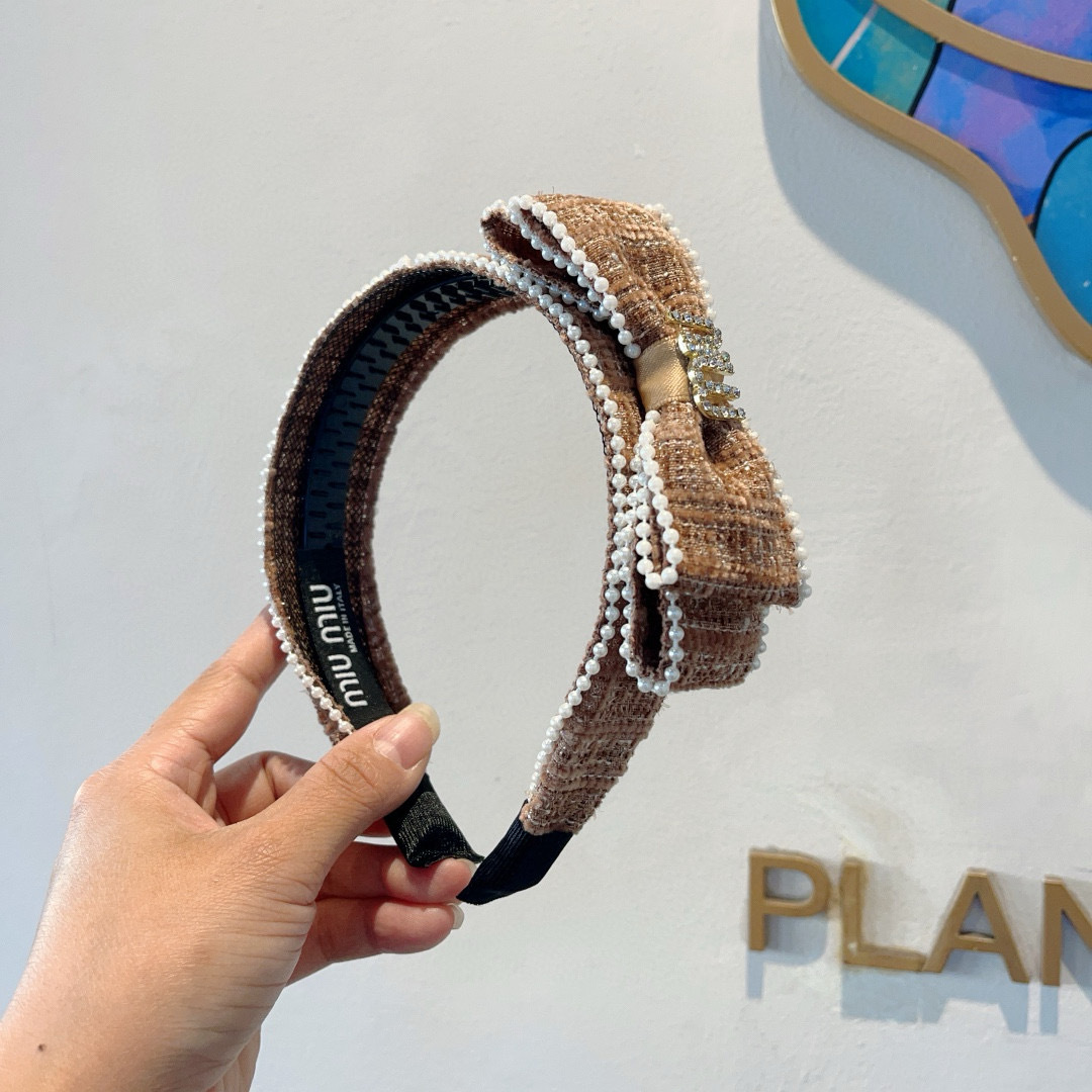 Miu Fashion Bow Headband Lh25061308