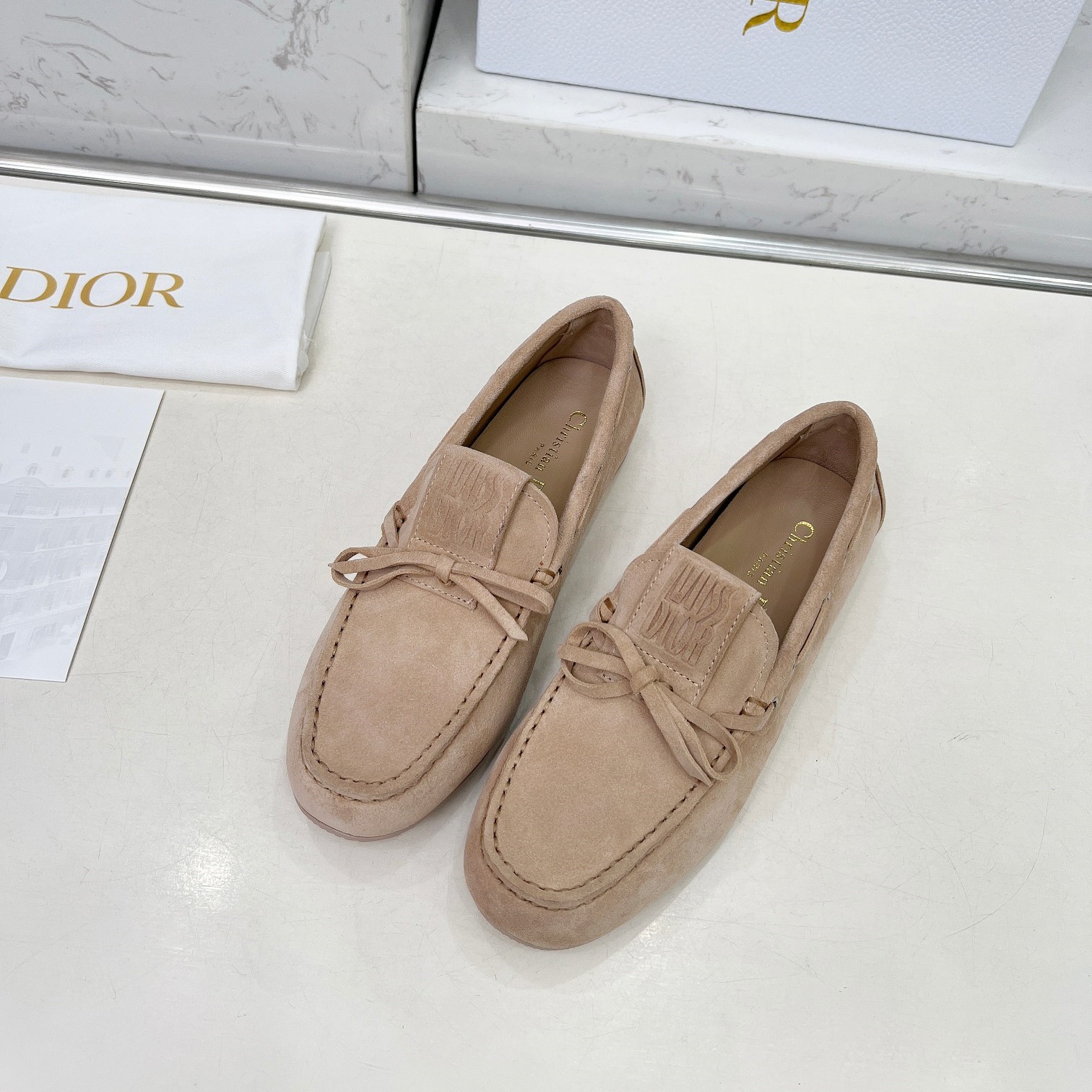 CD Suede Calfskin Street Loafer YV24061714