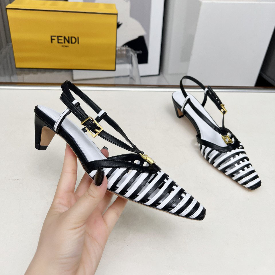 FD Color-Block High heels Lh25061388