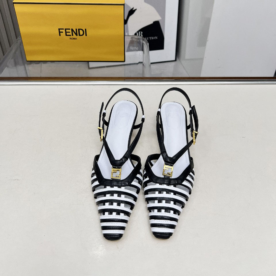 FD Color-Block High heels Lh25061388