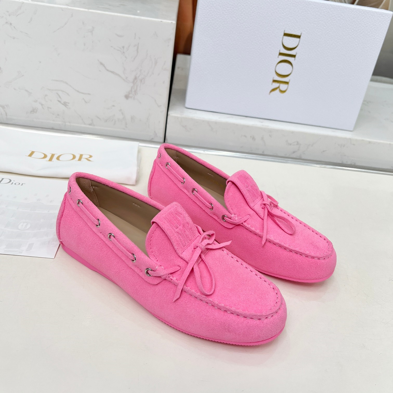 CD Suede Calfskin Street Loafer YV24061715