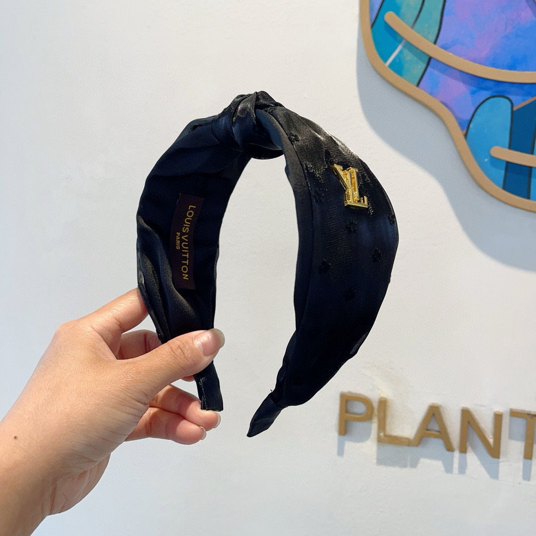 LV Vintage Puffy Headband Lh25061333