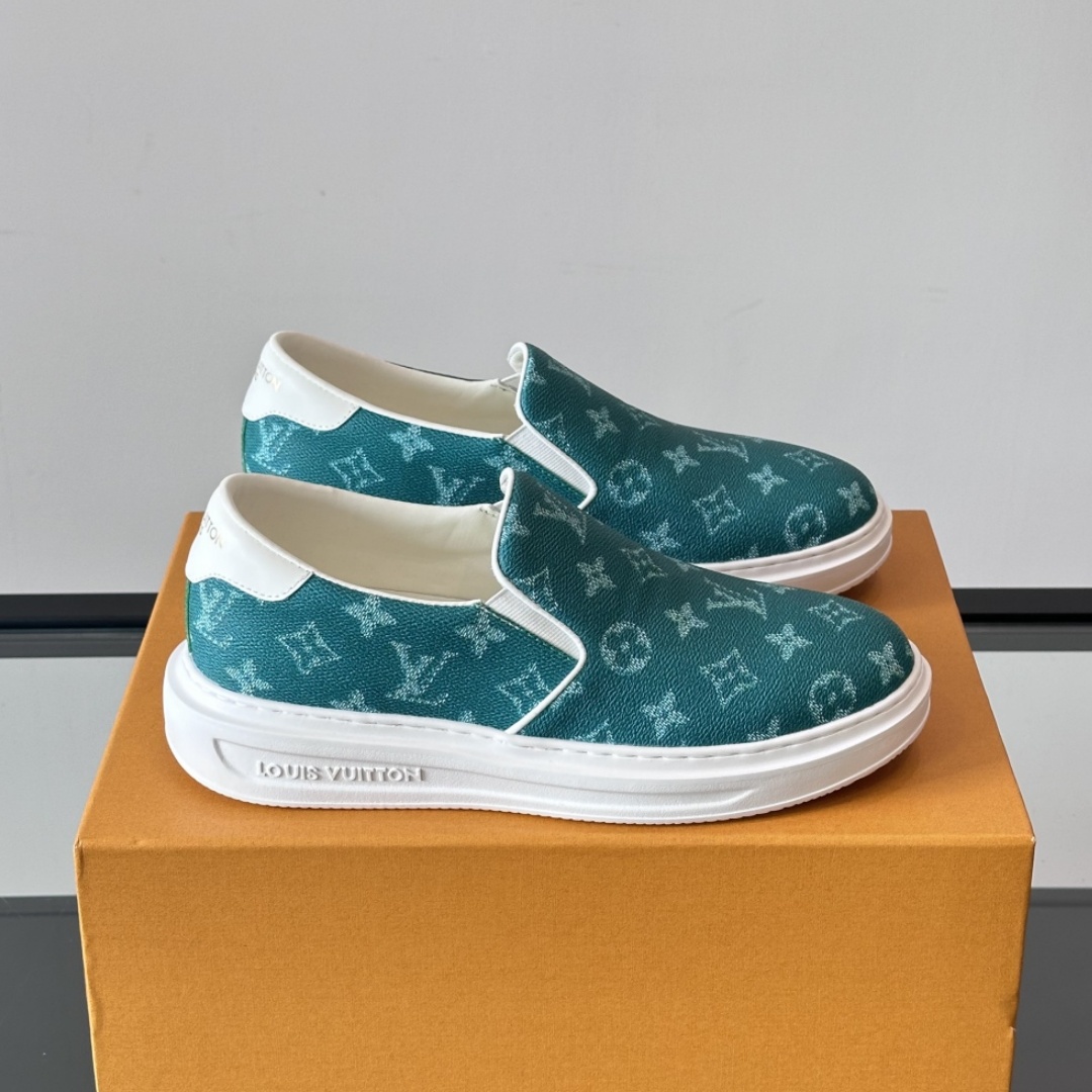 LV Classic Monogram Slip - on Loafers YV24061806