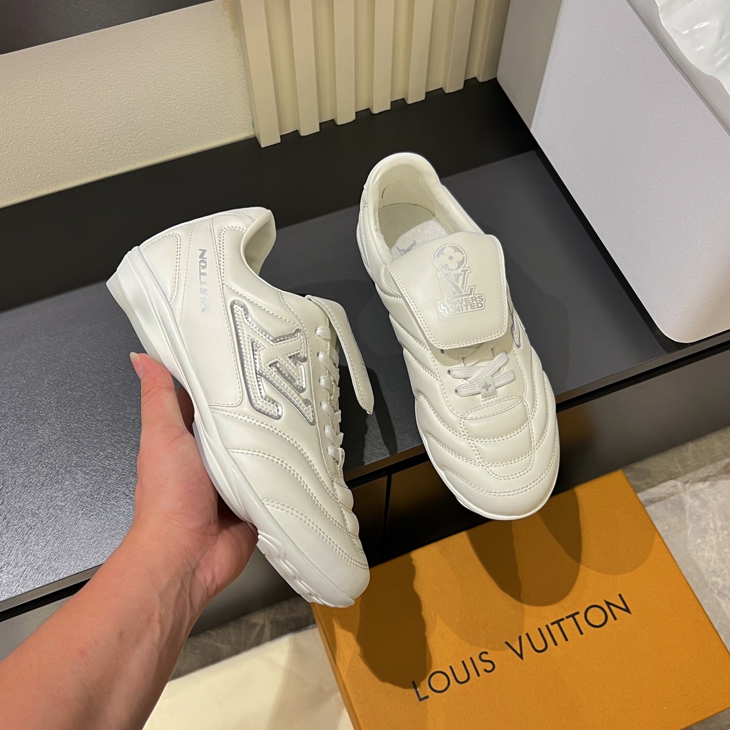 LV Footprint Soccer athletic shoes YV24061845