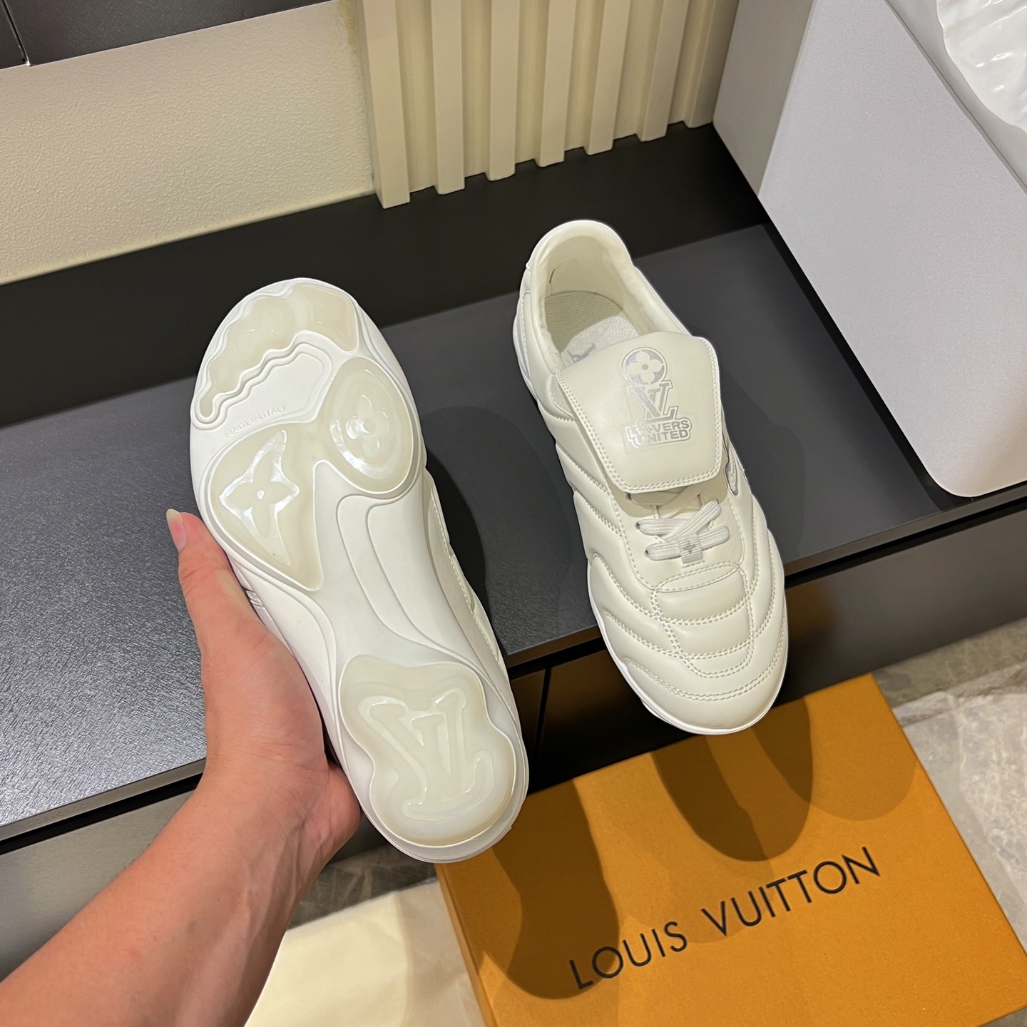 LV Footprint Soccer athletic shoes YV24061845