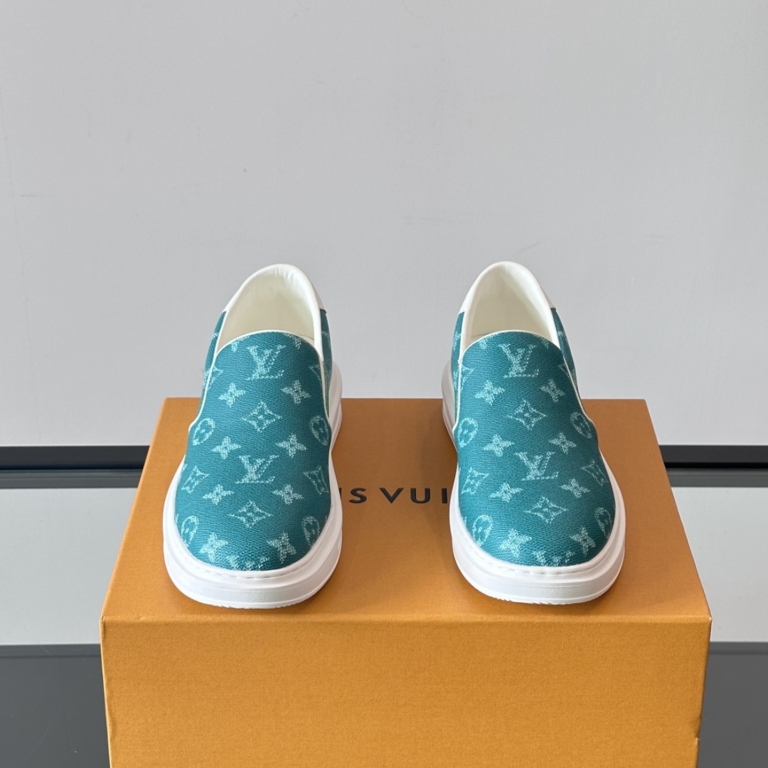 LV Classic Monogram Slip - on Loafers YV24061806