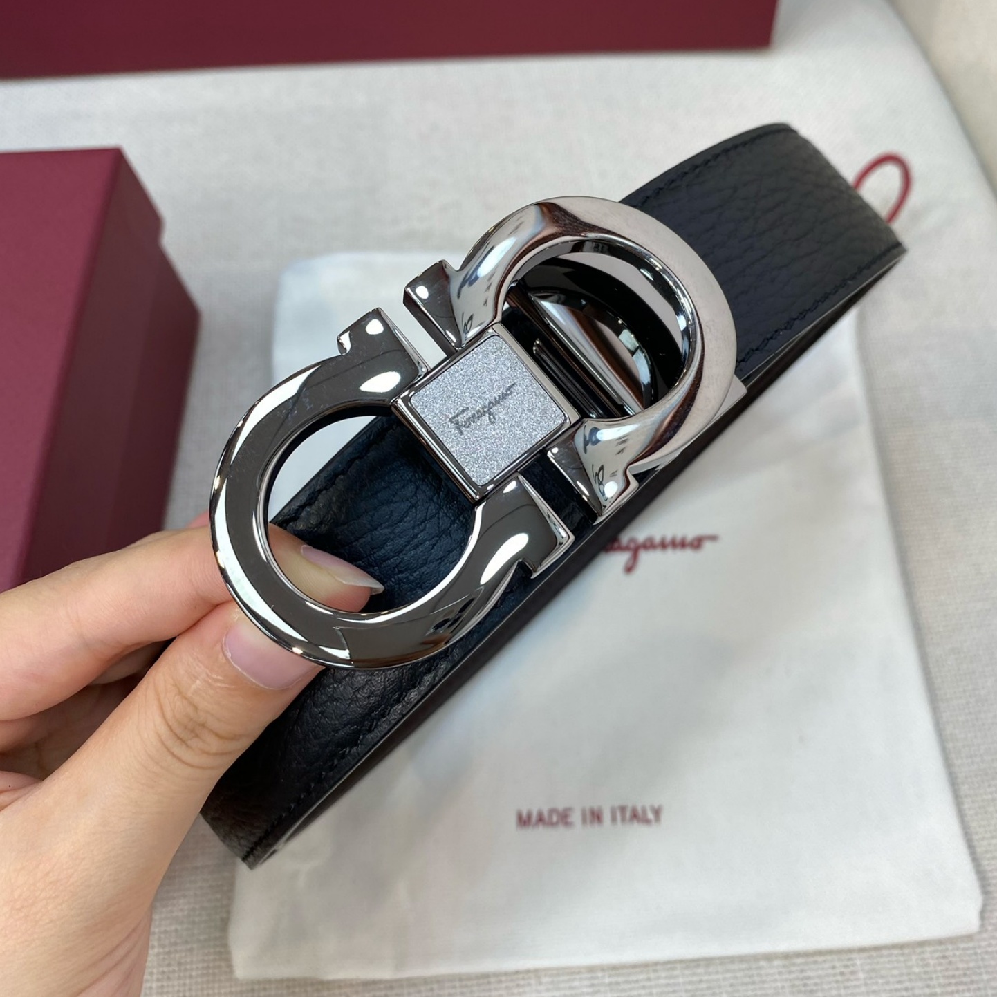 SF Men's basic style Casual Versatile Stylish Belt YV24071116