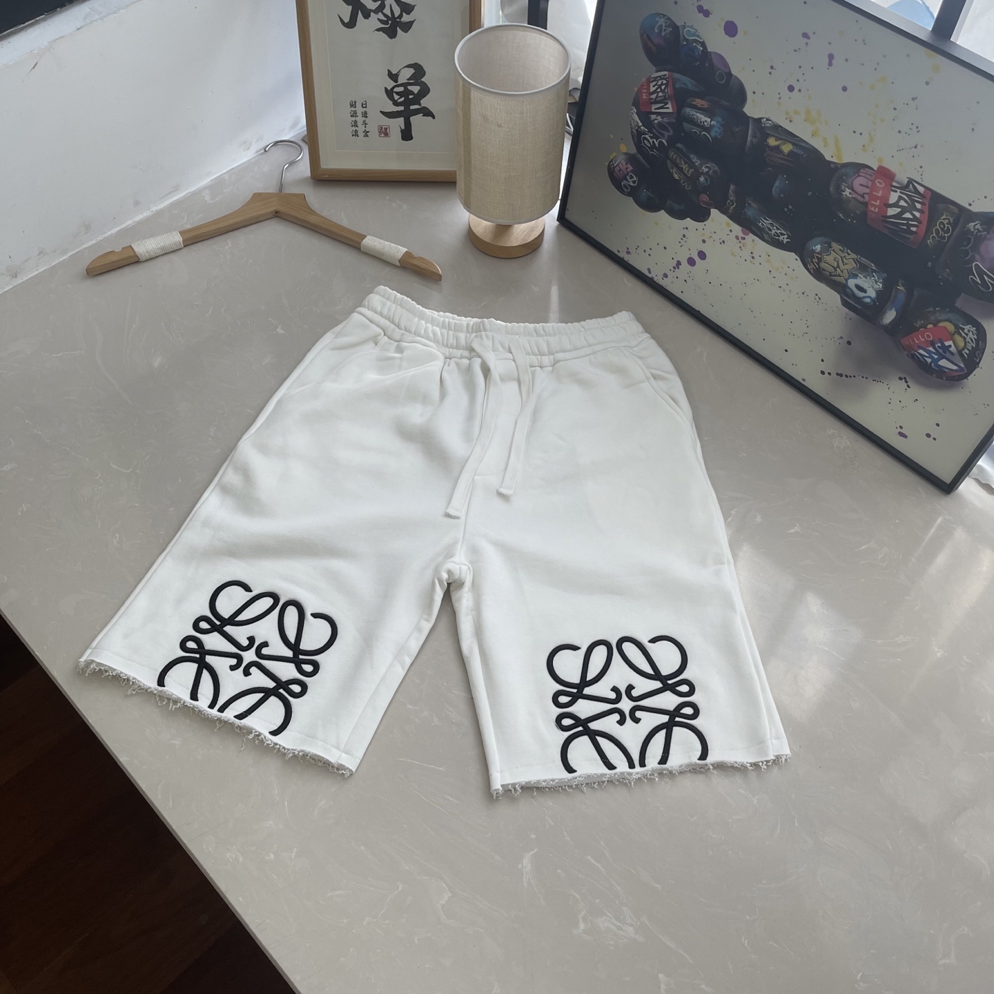 LOE 25New Unisex Summer Casual Embroidered Shorts YV24071101