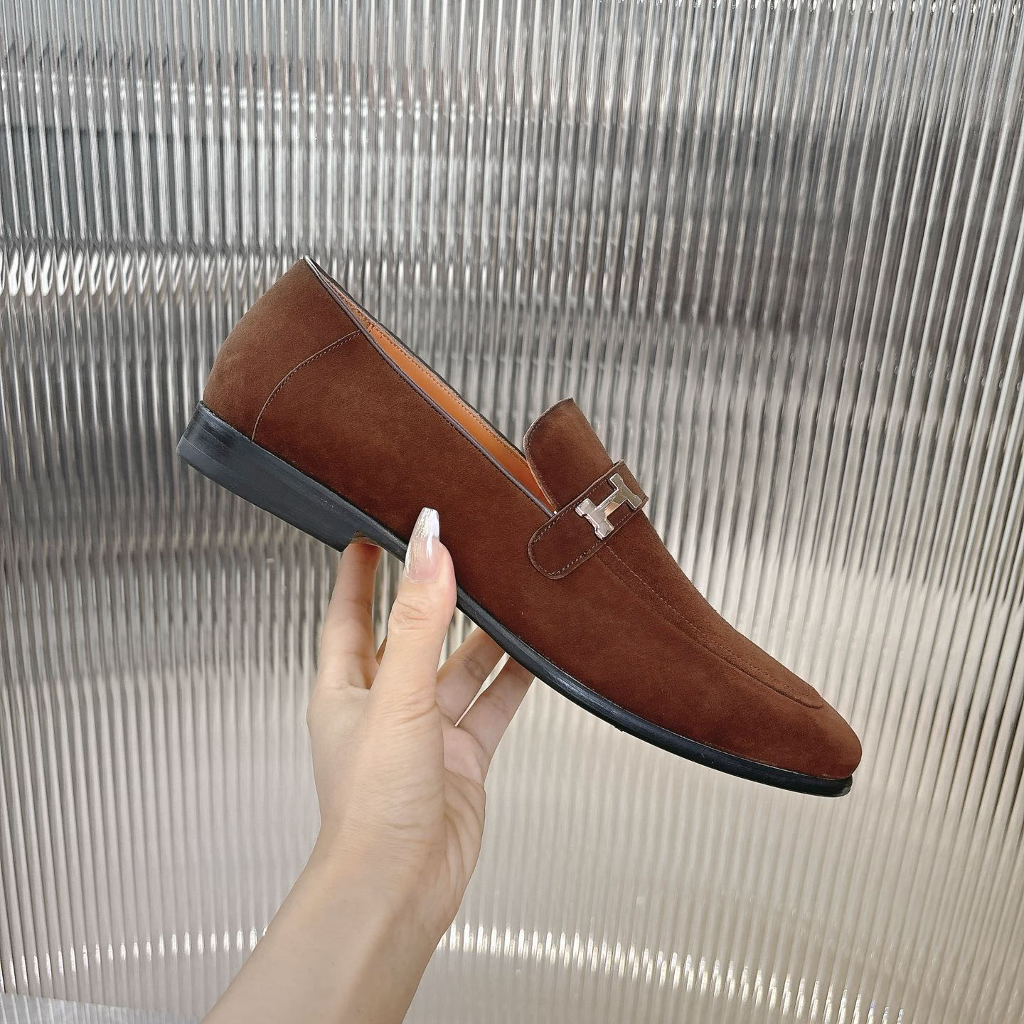 HM Men's Casual Leather Shoes DD25071347